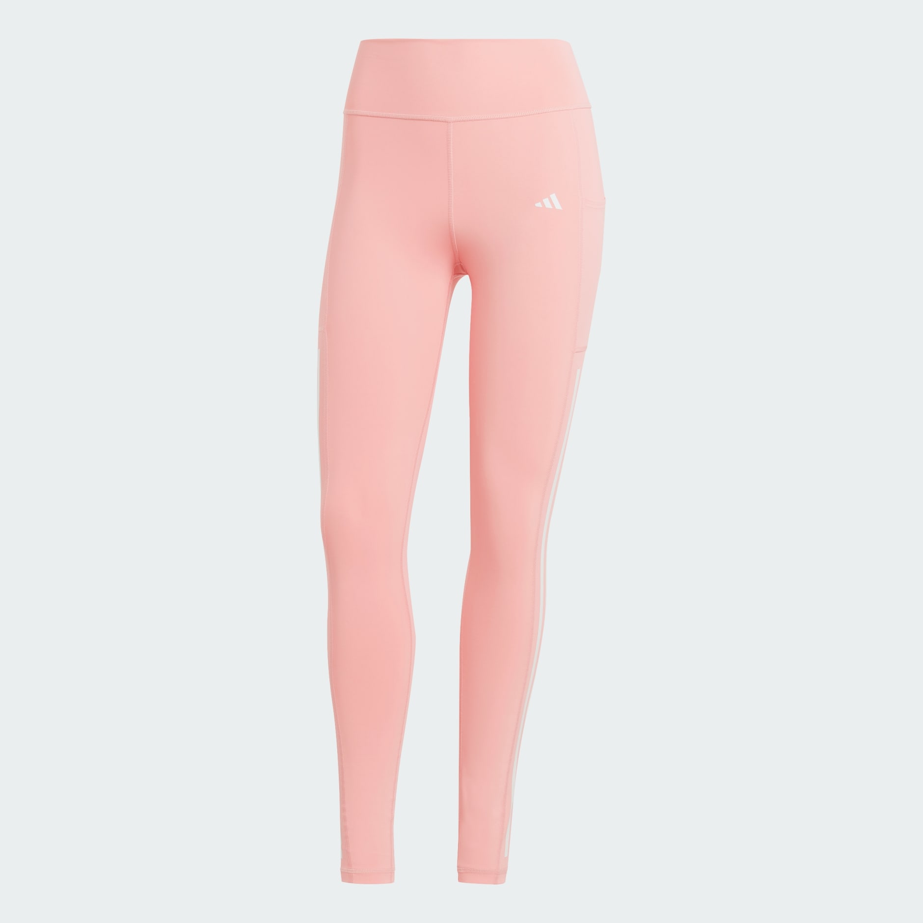 CLOTHING Optime 3 Stripes Full Length Leggings Pink adidas Bahrain