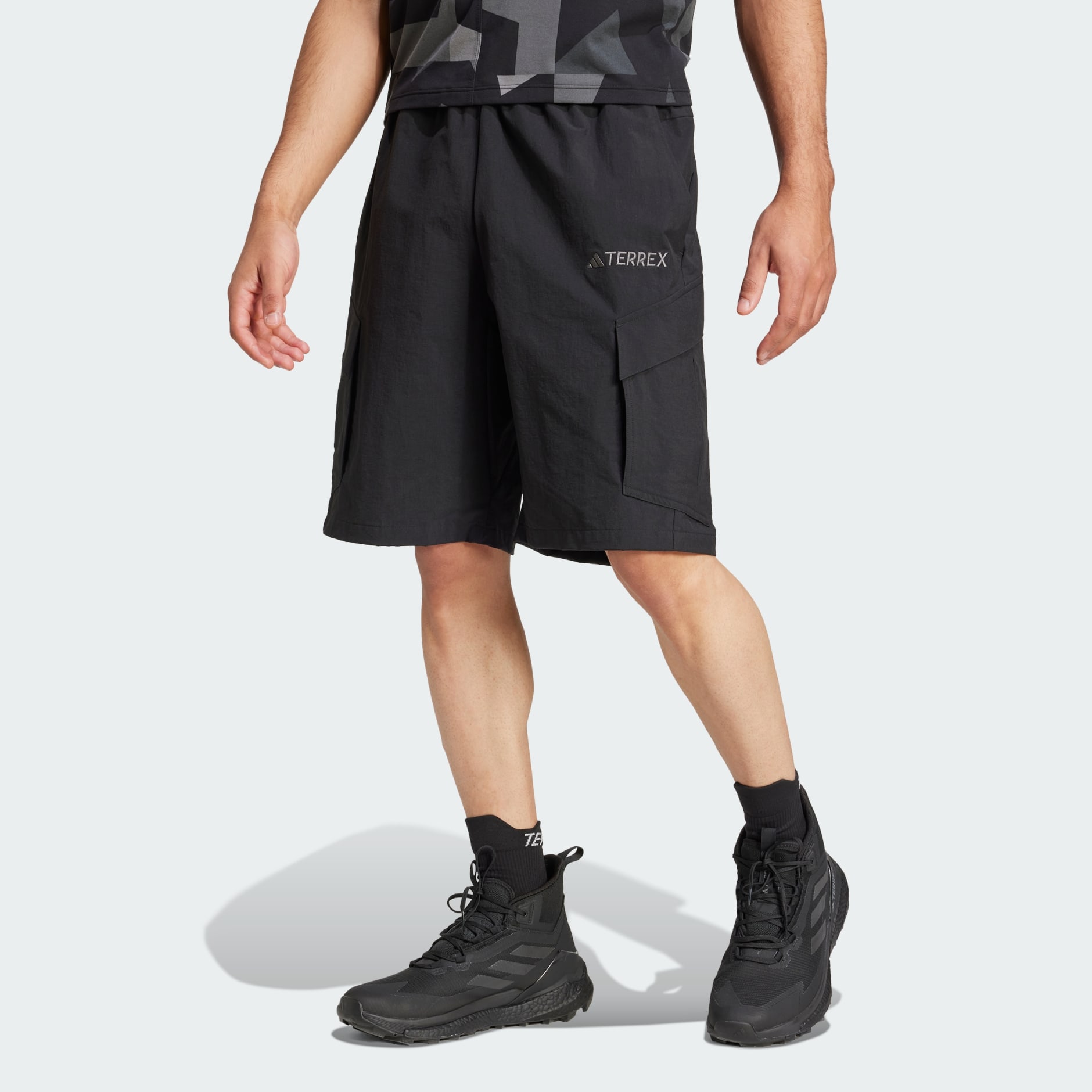 Clothing - Terrex Xploric Cargo Shorts - Black | adidas South Africa