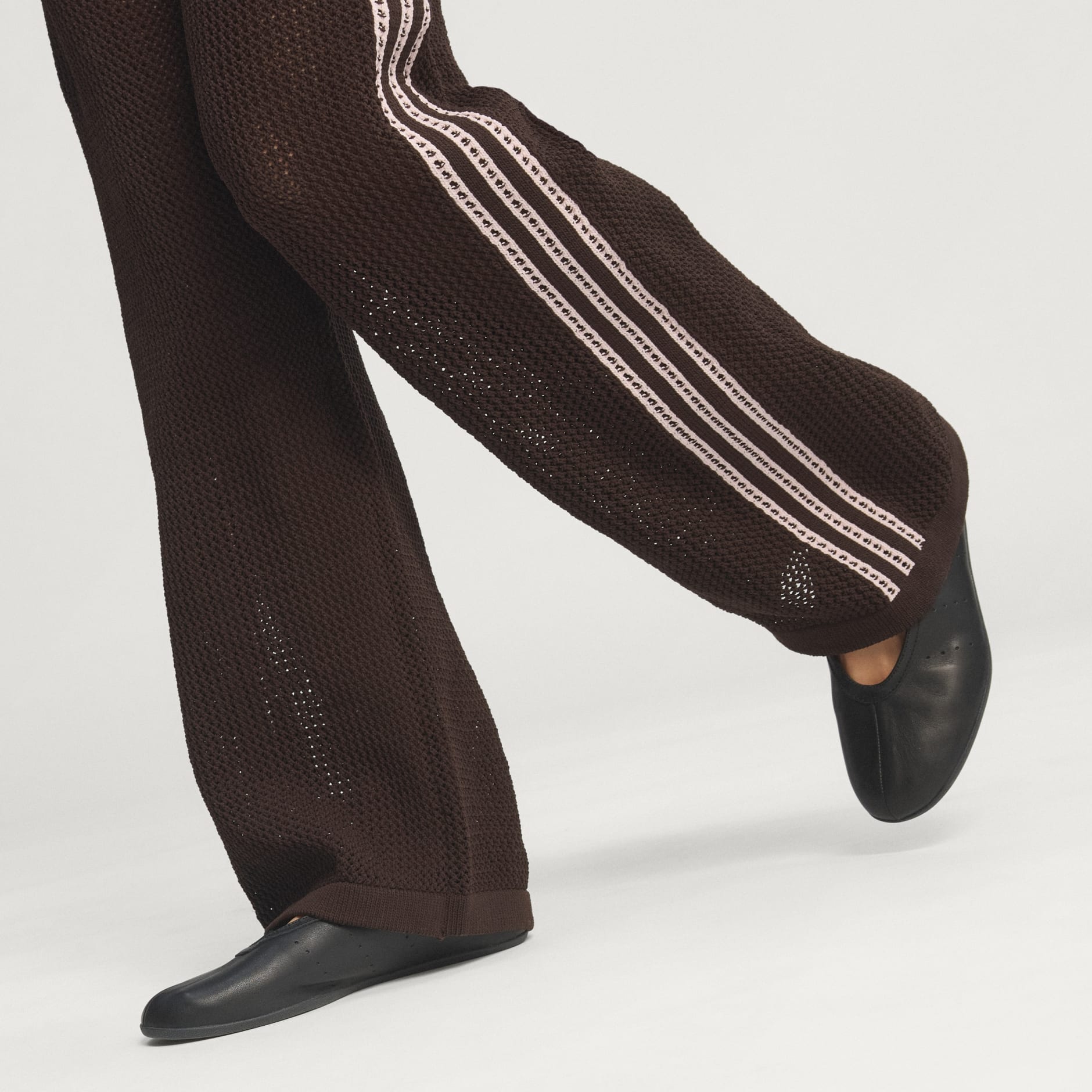 KNITTED CROCHET FIREBIRD TRACKPANTS