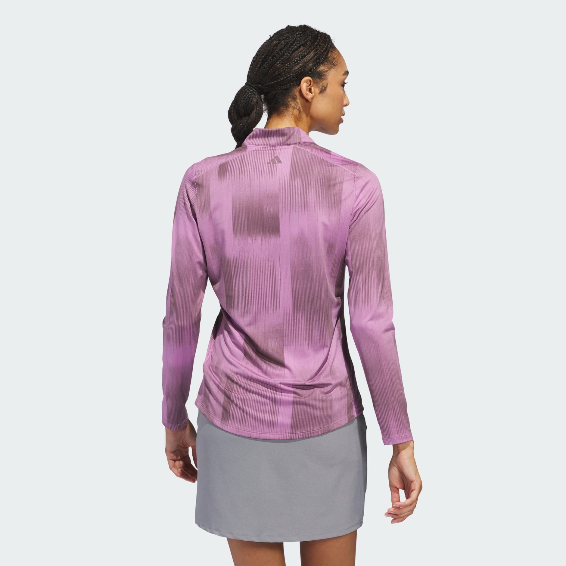 Ultimate365 Printed Quarter Zip Mock