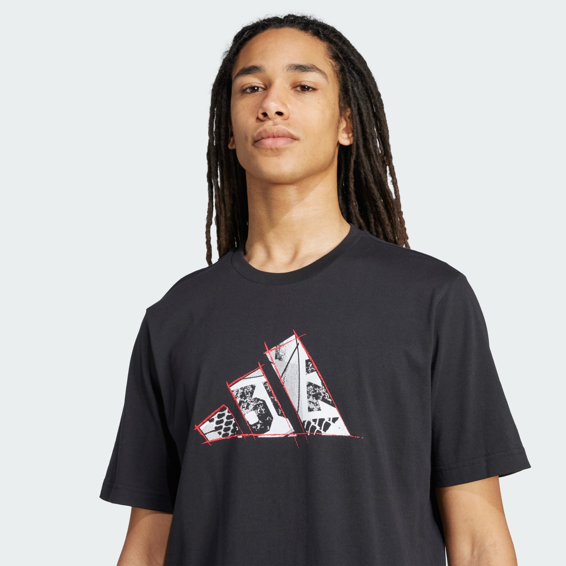 Tricou cu imprimeu și logo