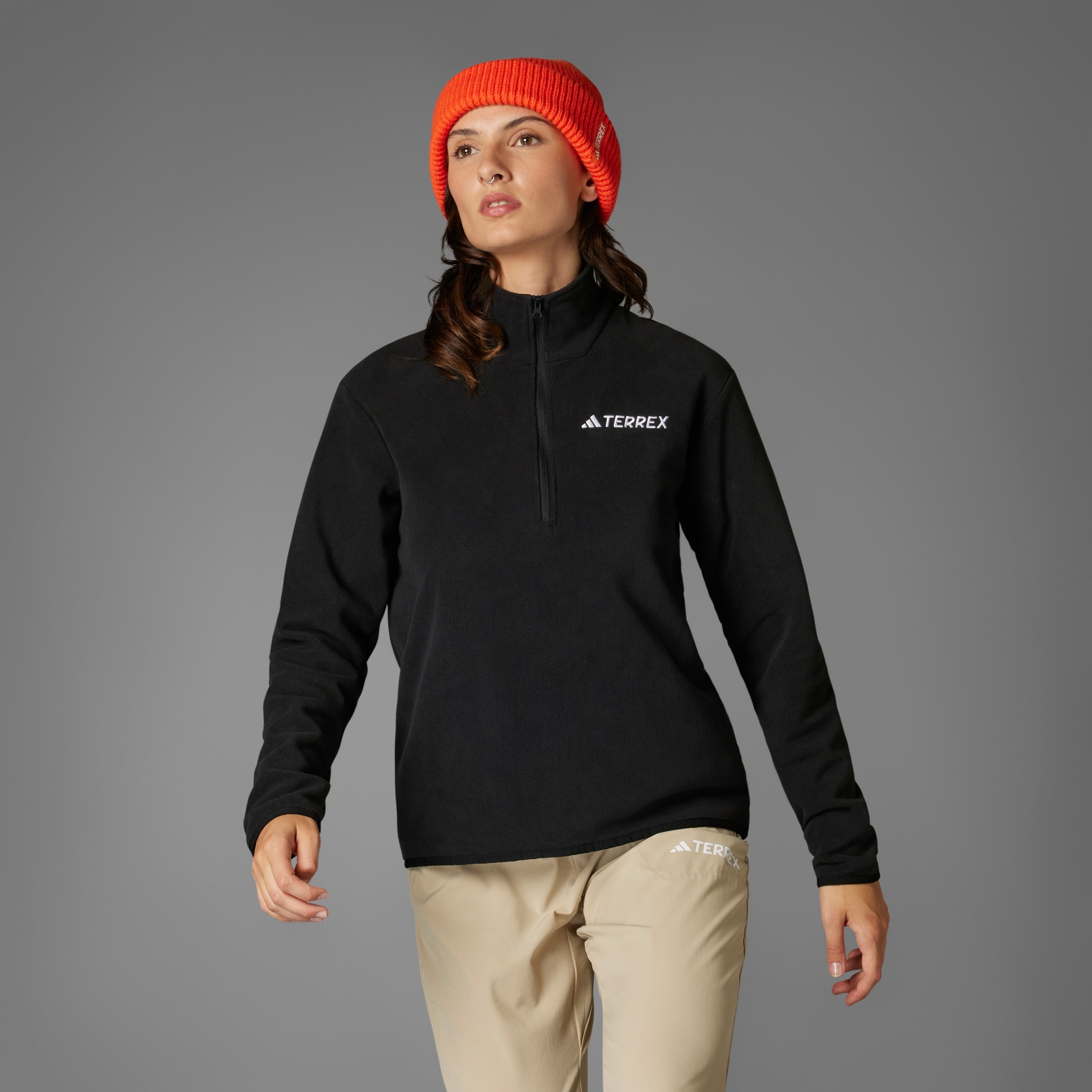 Multi Essentials 1/2 Zip Fleece Jacket