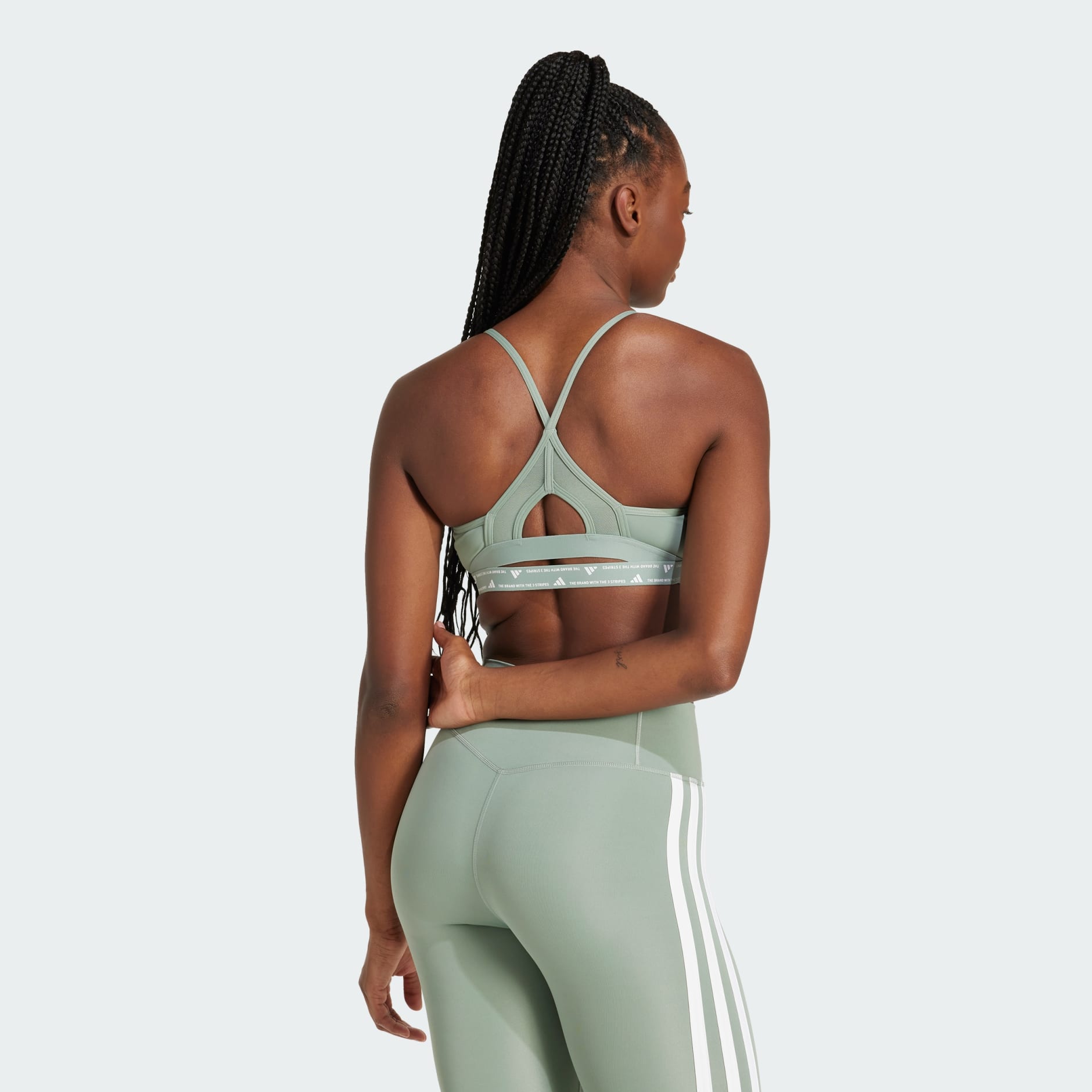 Aeroreact Training 3-Stripes Bra