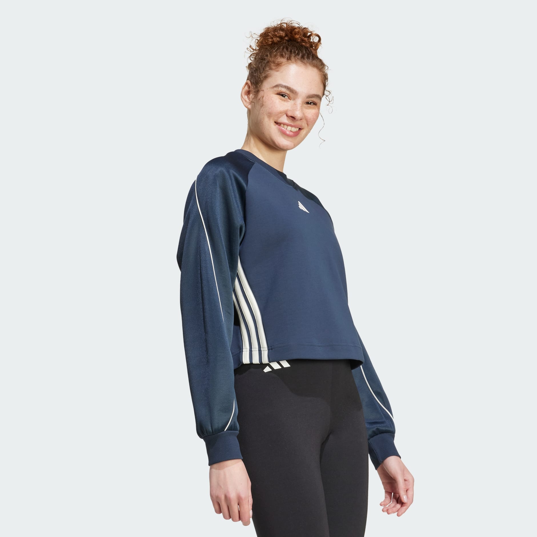 Stadium 3-Stripes Crewneck Sweatshirt