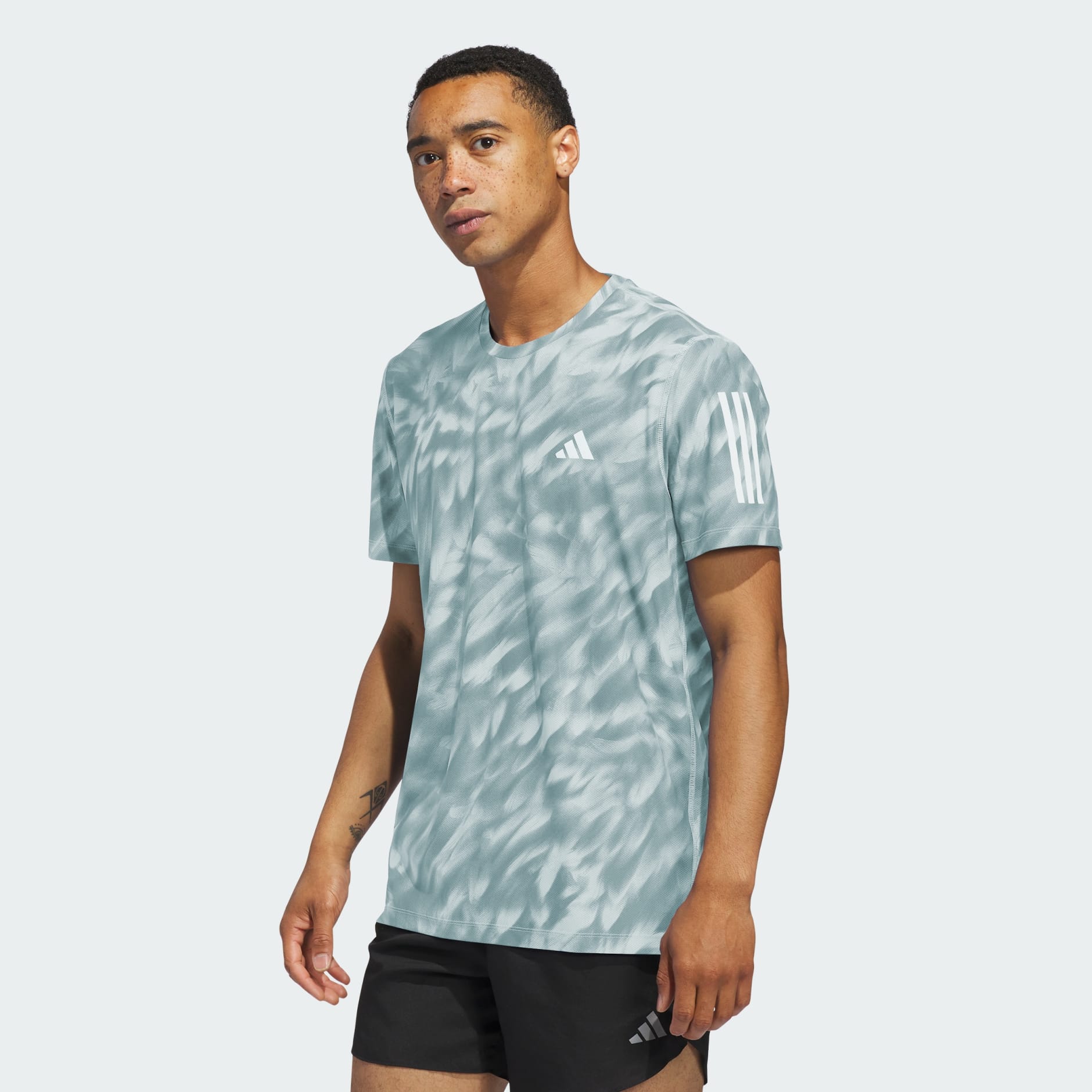 Own The Run Allover Print Tee
