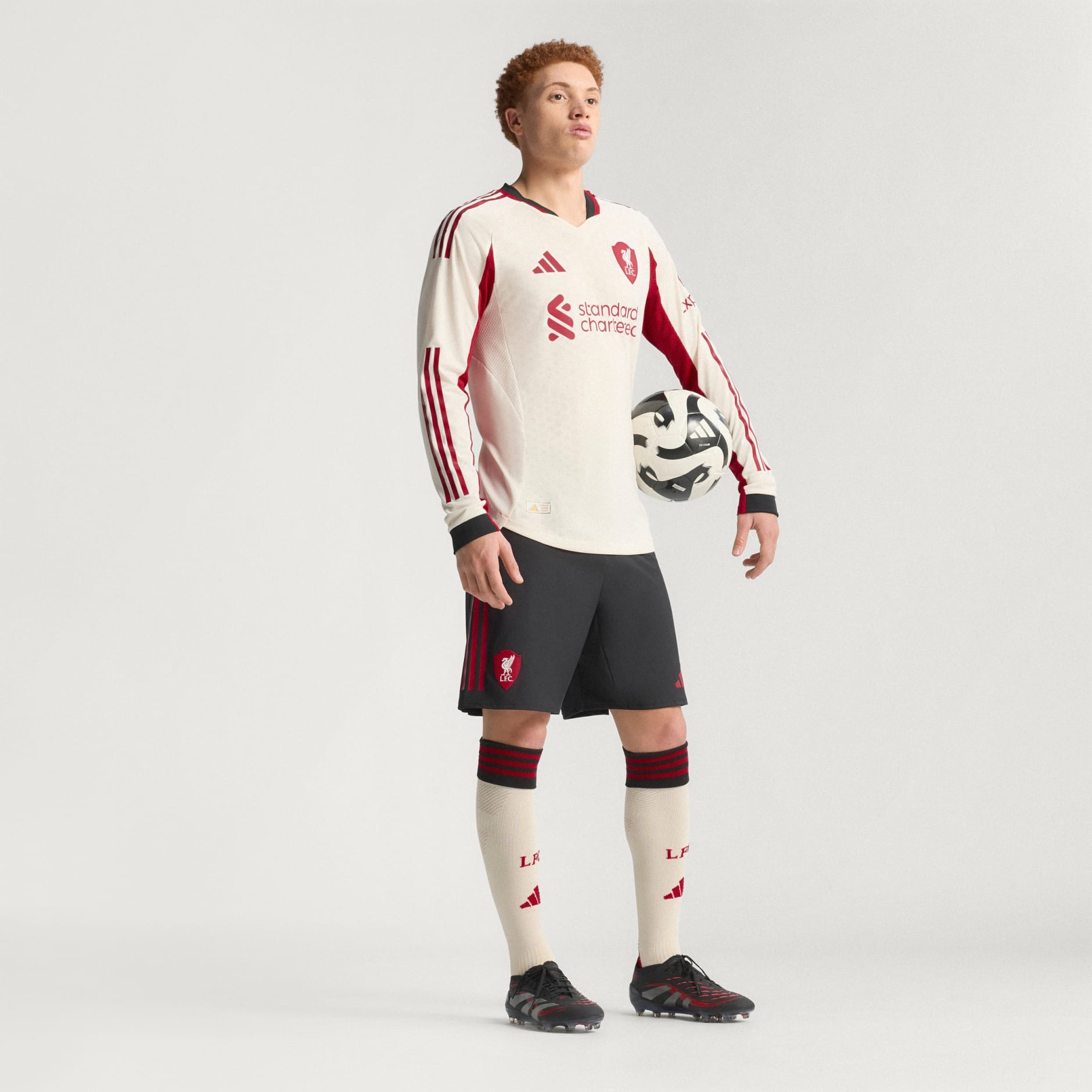 Autentični gostujući dres dugih rukava Liverpool FC 25/26