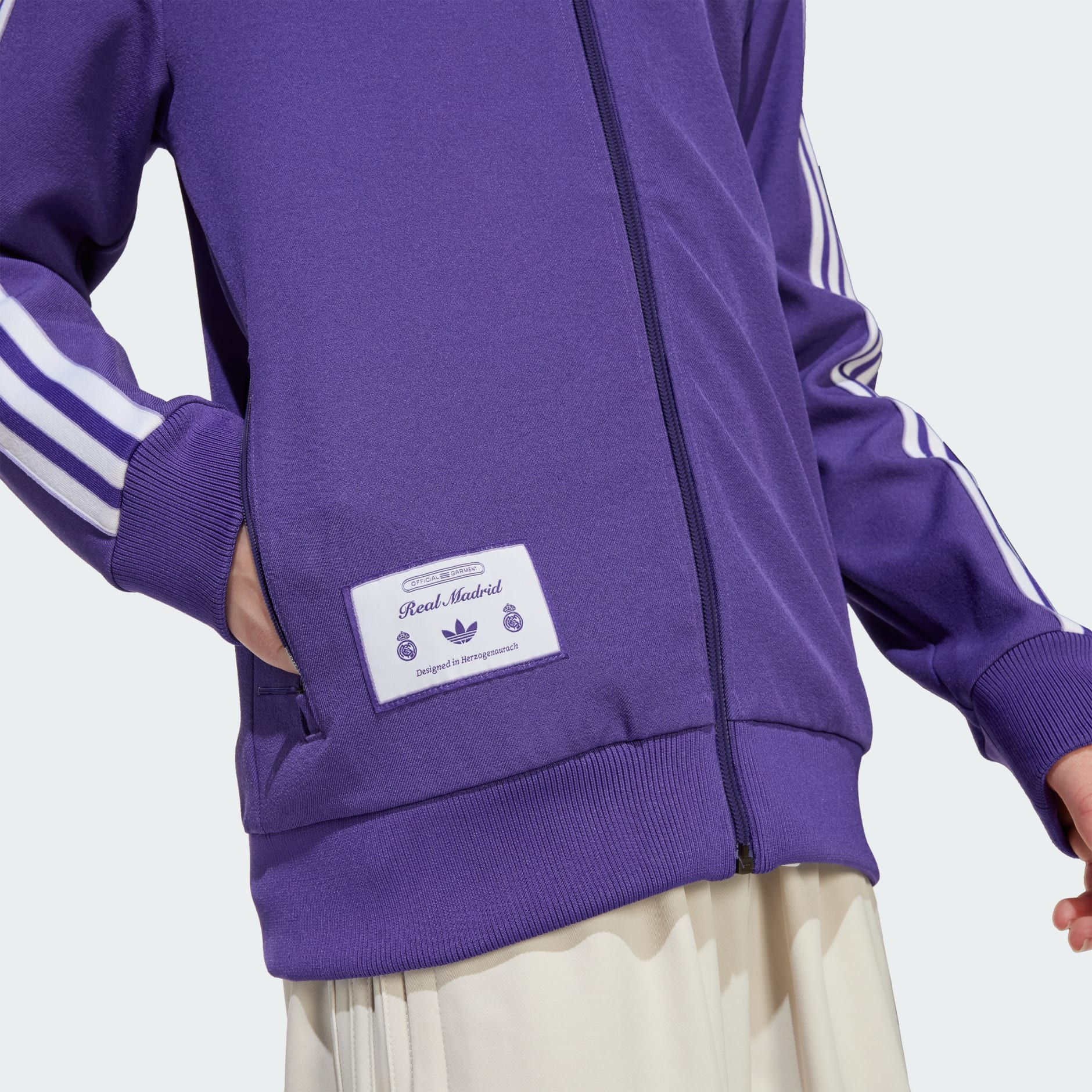 Bluză de trening Real Madrid Terrace Icons pentru copii