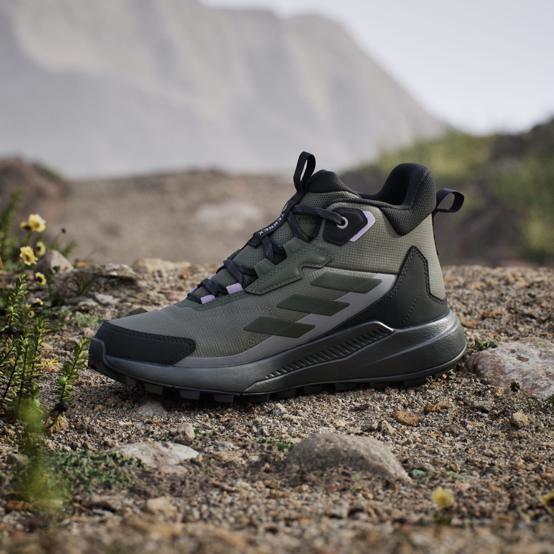 Pantofi de drumeție Terrex Anylander Mid Rain.Rdy