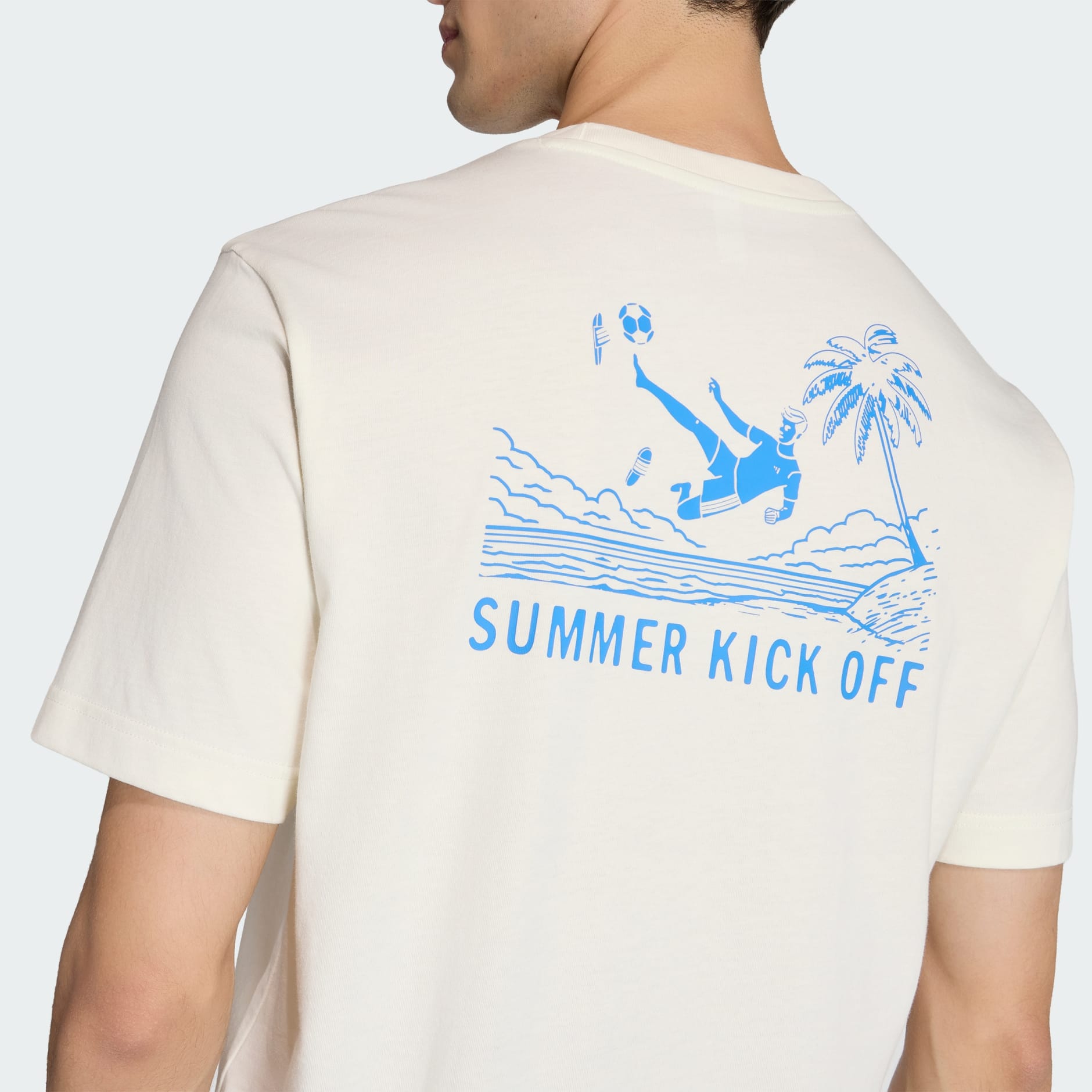TRICOU SPORT CU IMPRIMEU GRAFIC SUMMER SLIDES