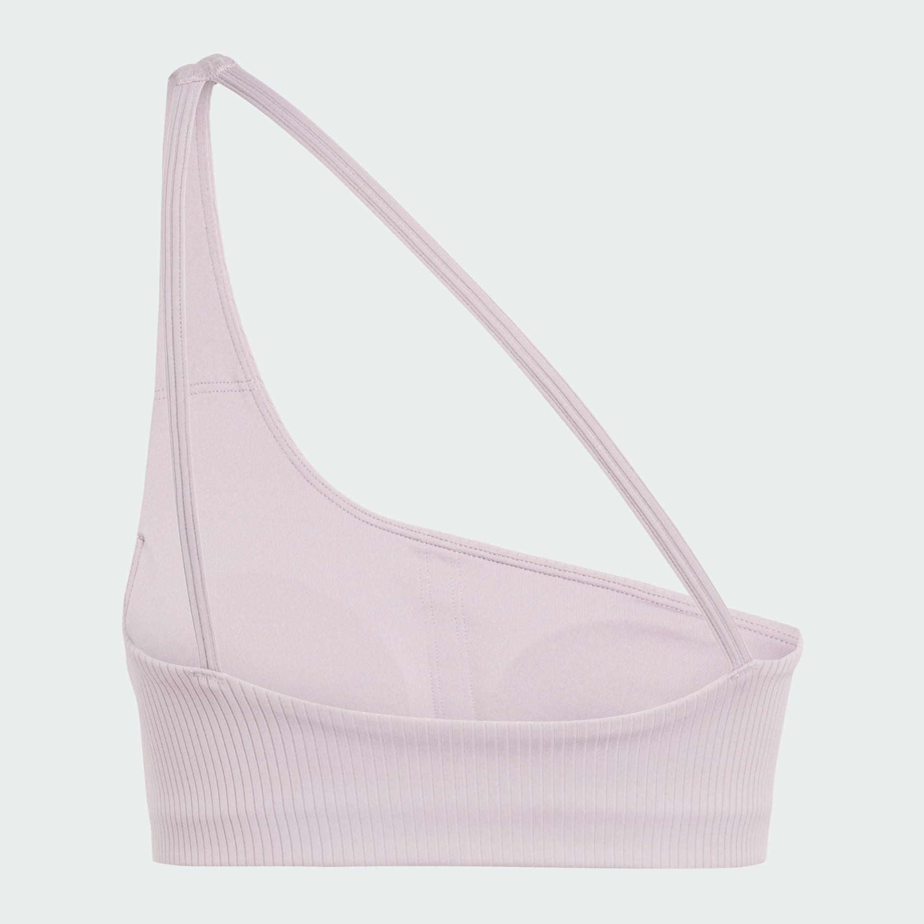 Sutien de antrenament Optime su striații, un umăr gol și susținere ușoară