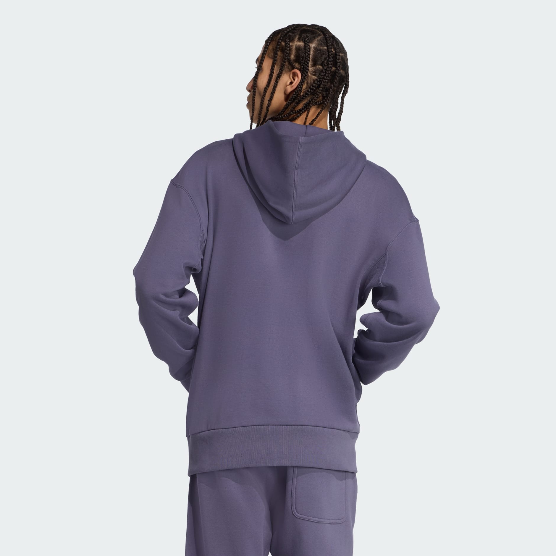 Clothing - ALL SZN French Terry Full-Zip Hoodie - Purple