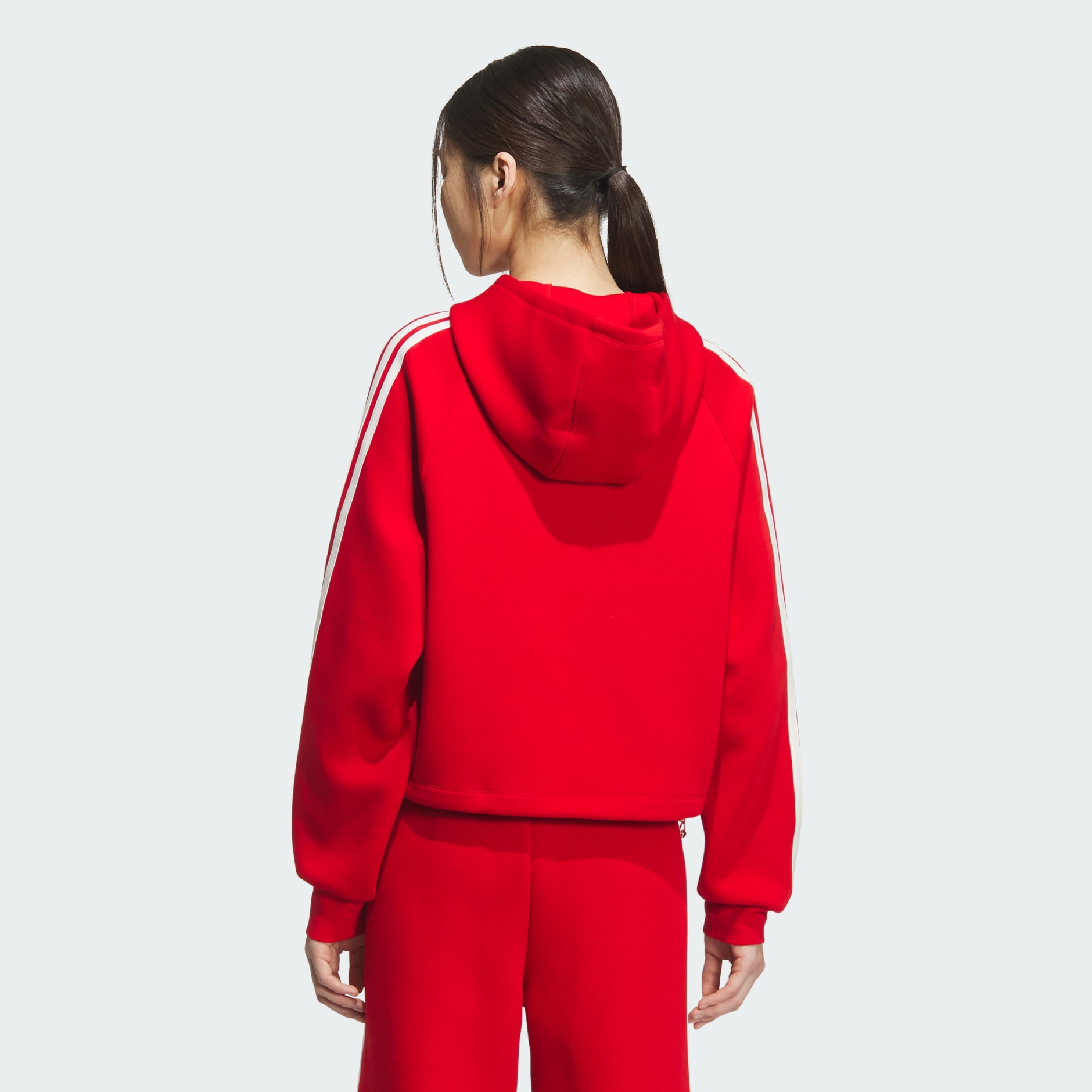 LUNAR NEW YEAR HOODED SWEATSHIRT - Red | adidas Hong Kong