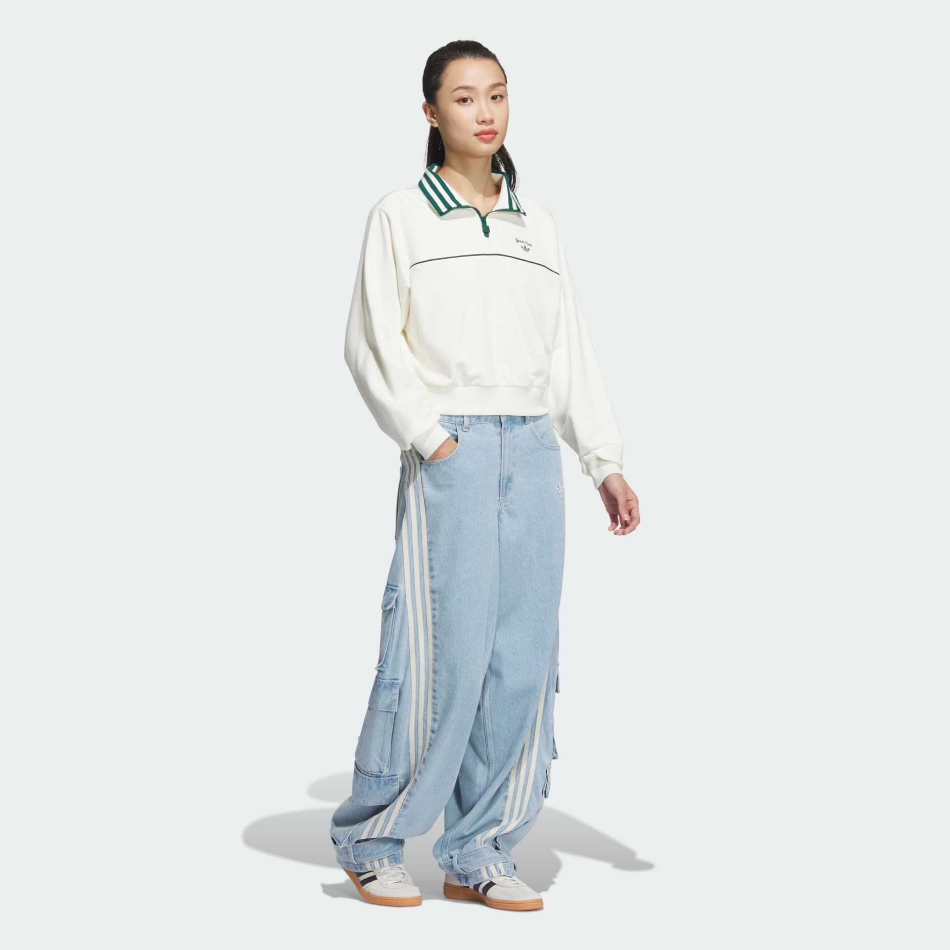 80s USA製 OLD adidas スウェット パーカー 赤 XL ゆったり