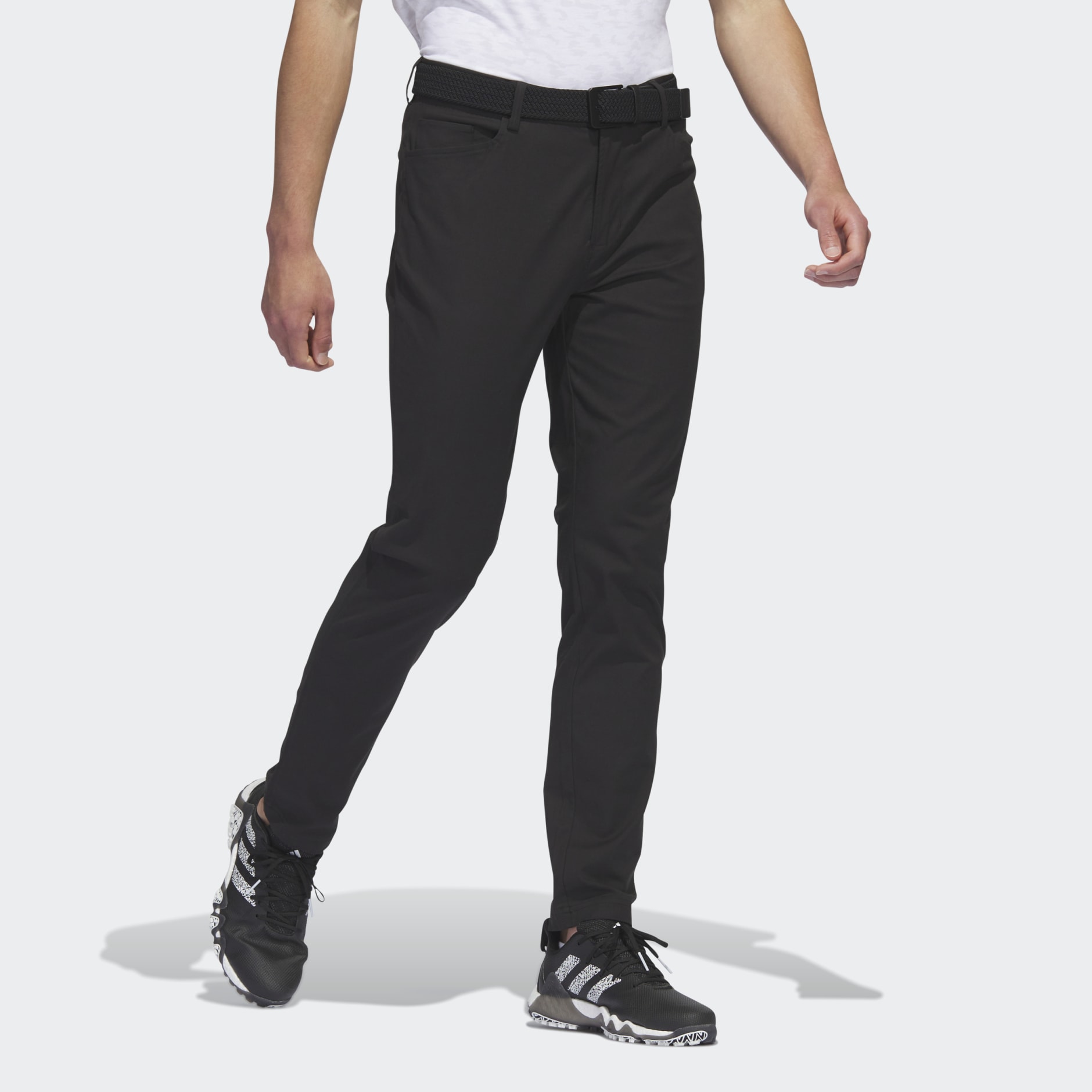 Clothing - Go-To 5-Pocket Golf Pants - Black | adidas South Africa
