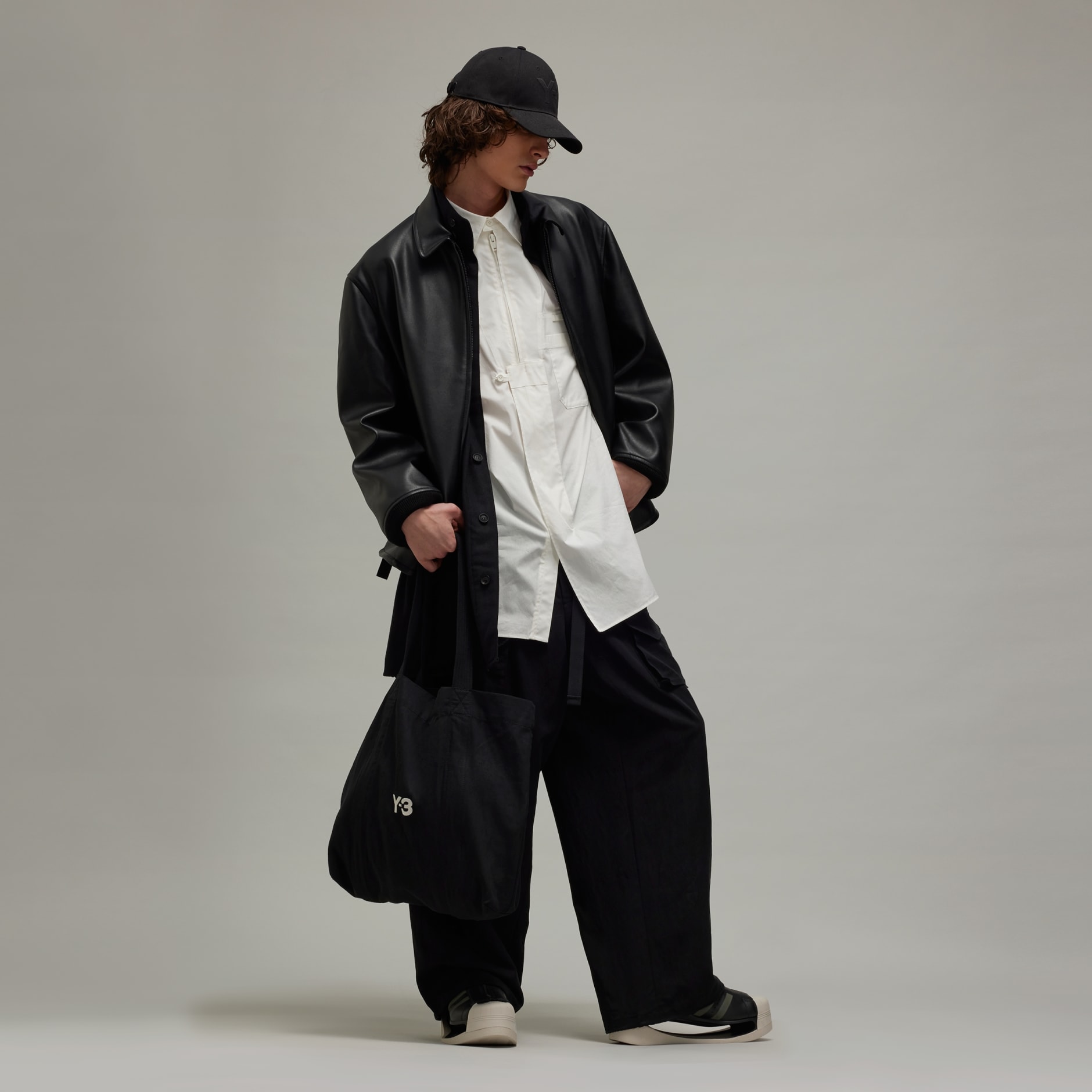 Y-3 Washed Twill Cargo Pants