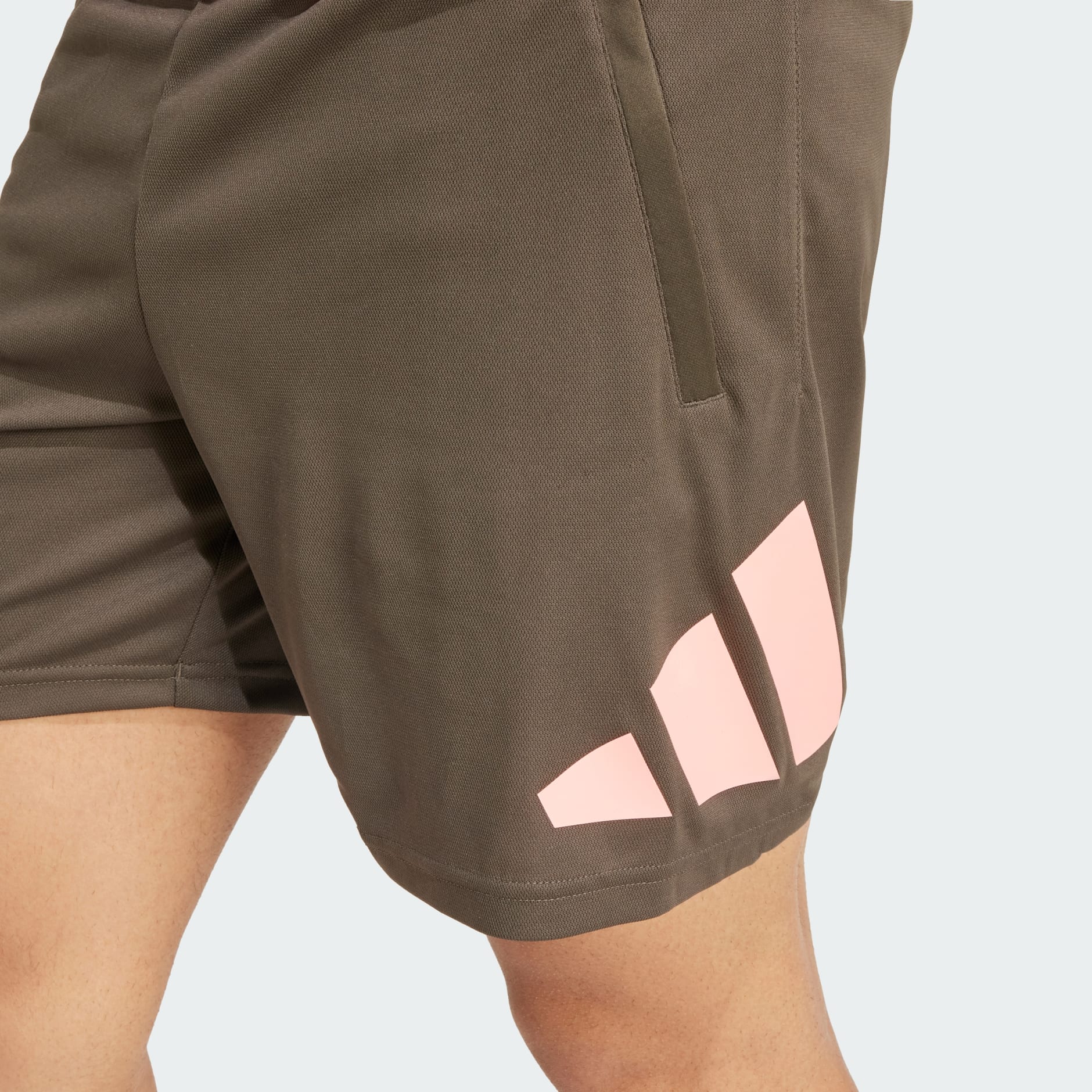 Adidas khaki shorts mens on sale