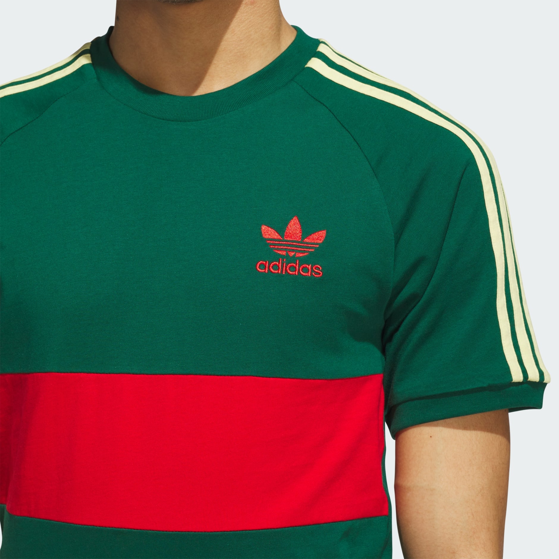 3-Stripes Panel Tee
