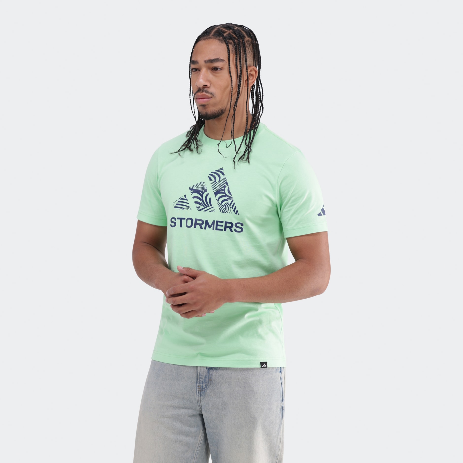 DHL Stormers Graphic Tee Lime Burst