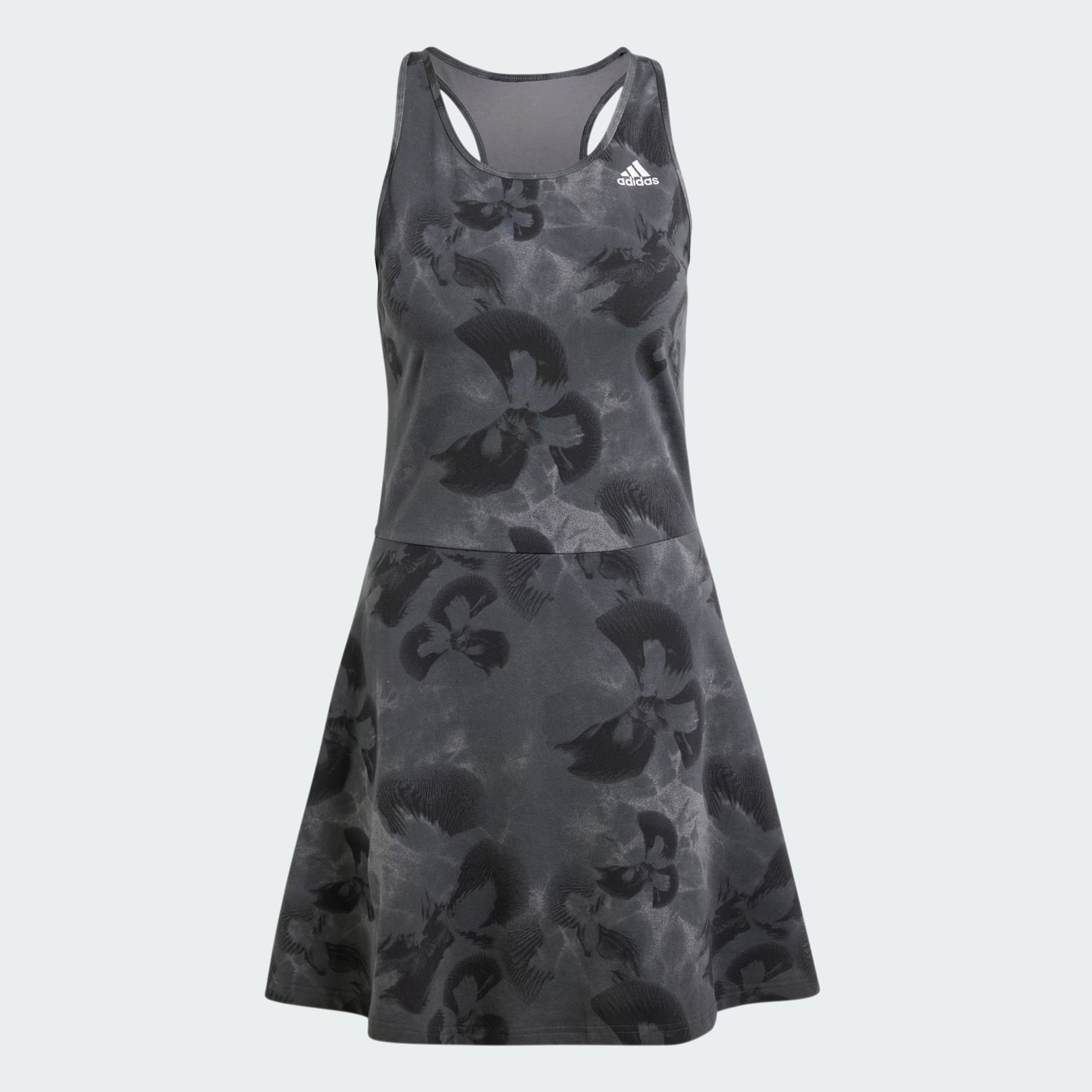 Floral Graphic Single Jersey Dress