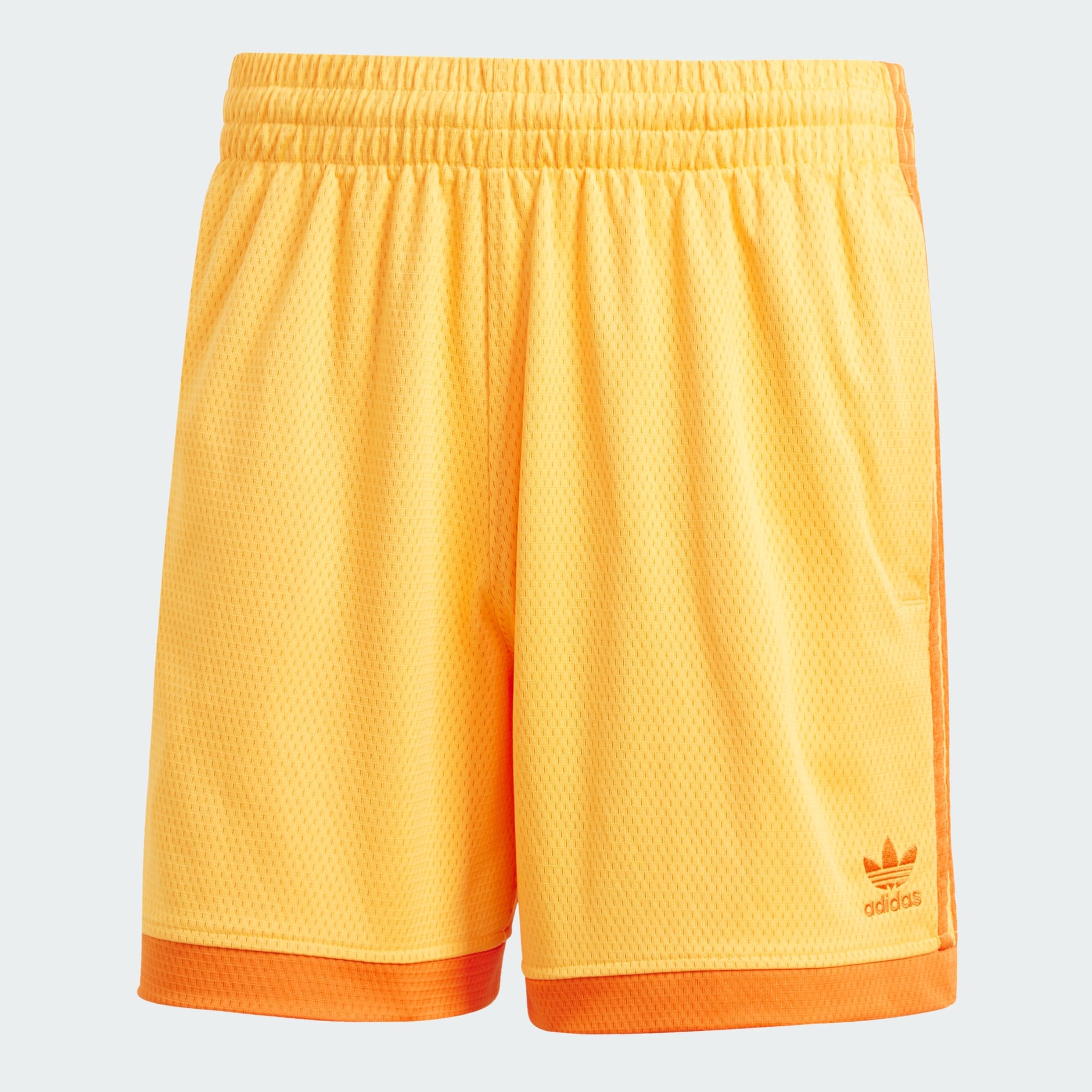 Pantaloni scurți din țesătură mock eyelet