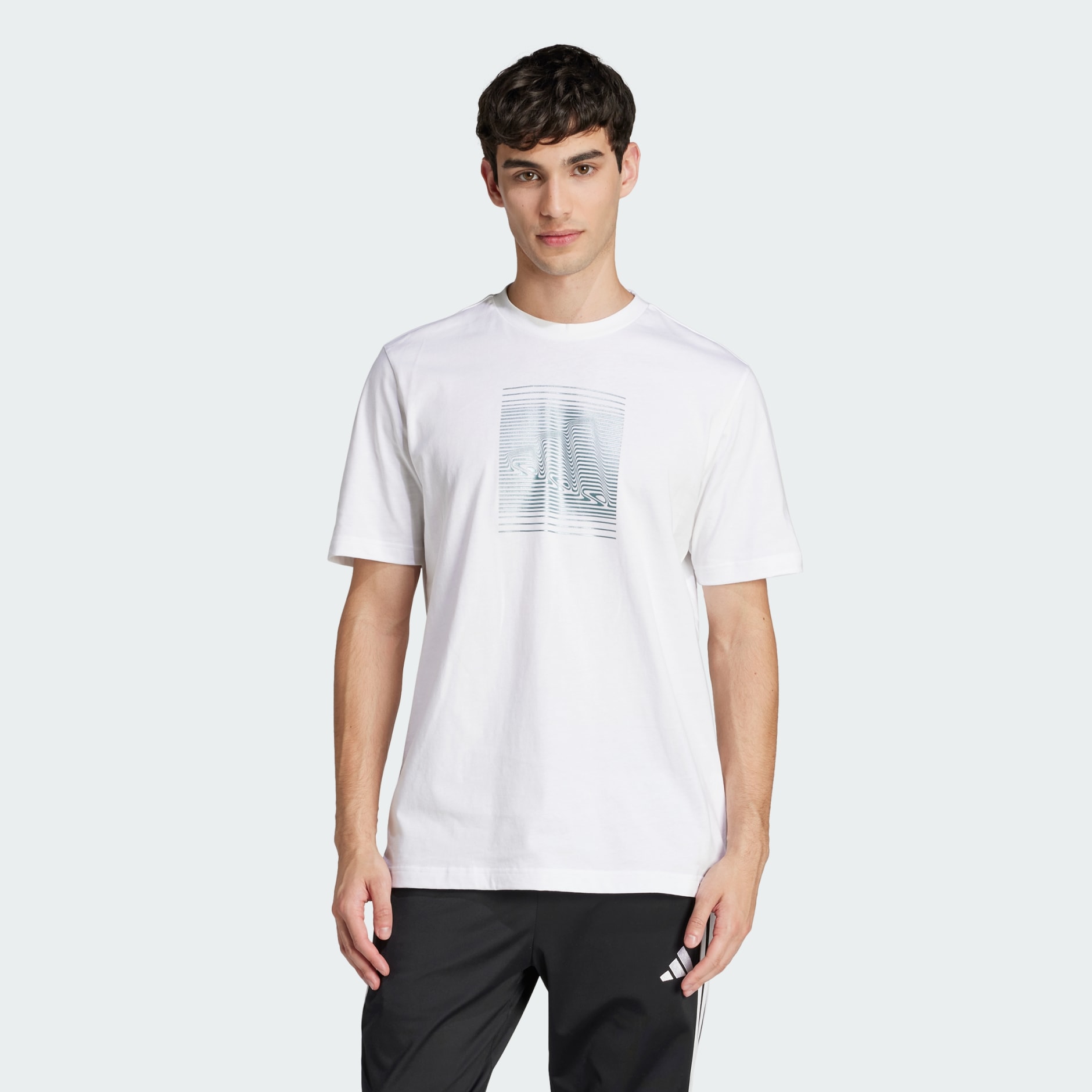 Tech Metallic Graphic Tee