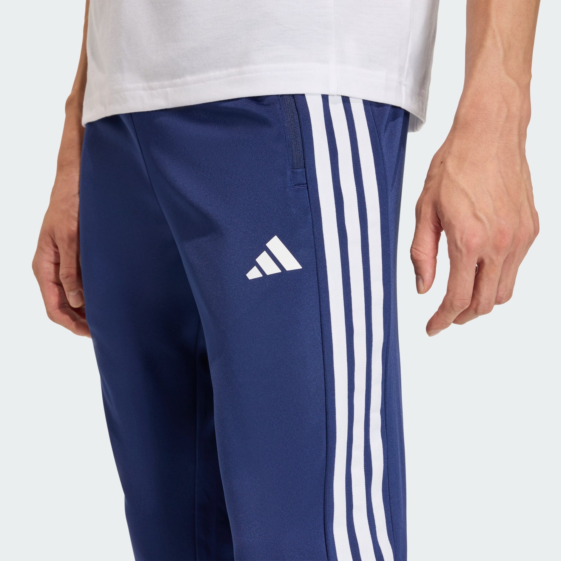 PLETENE HLAČE WORKOUT ESSENTIALS ALL-SET 3-STRIPES