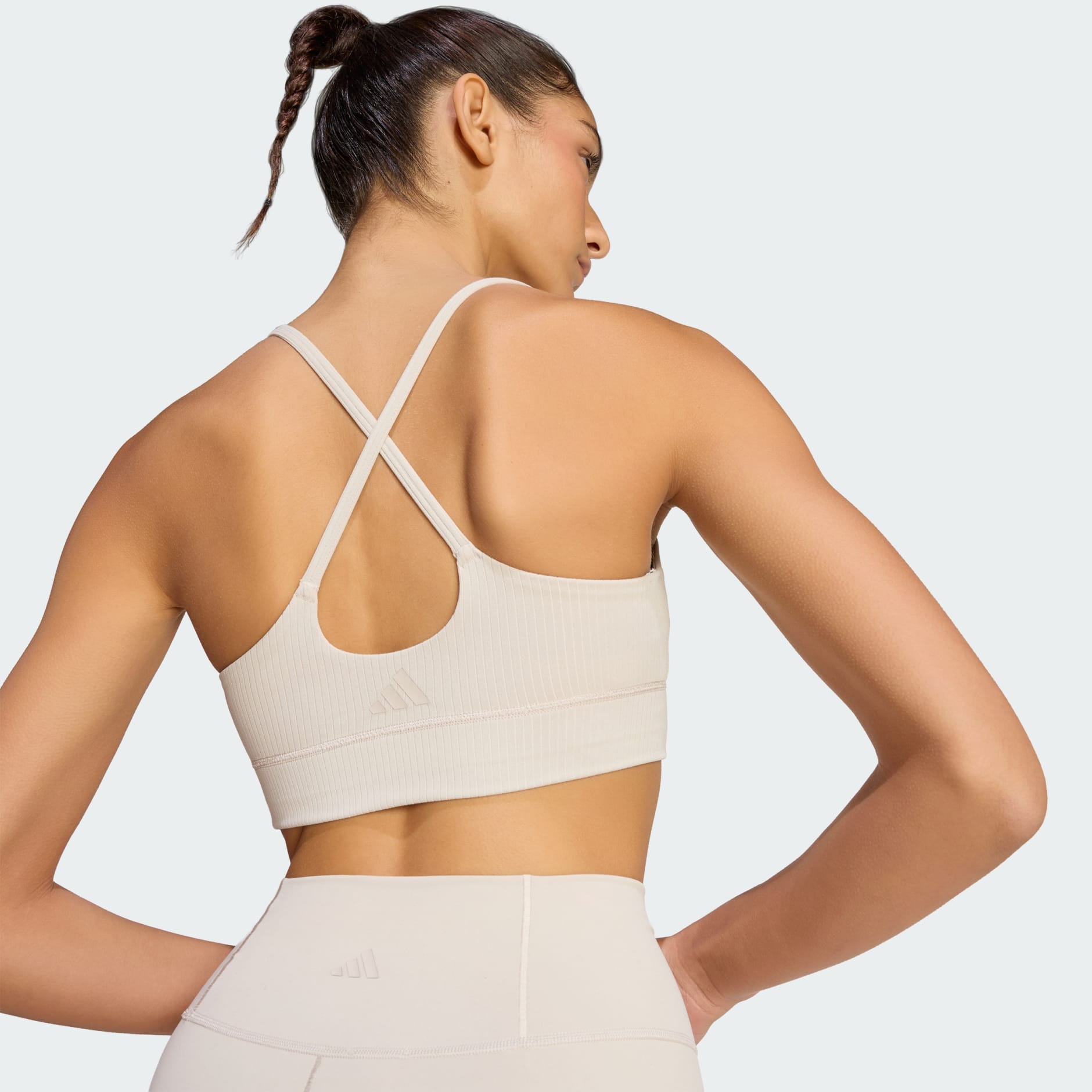 حمّالة صدر adidas All Me Light Support Rib Bra Long Line