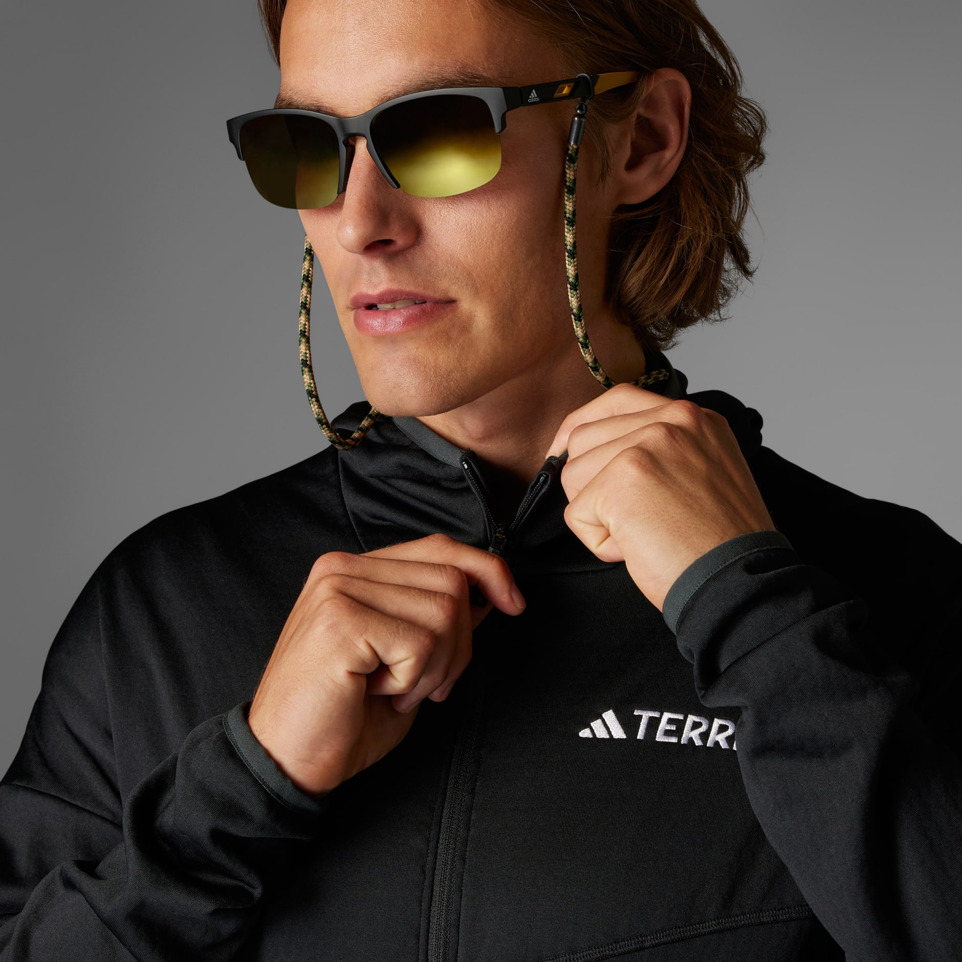 Jakna s kapuljačom od laganog flisa Terrex Xperior CLIMAWARM