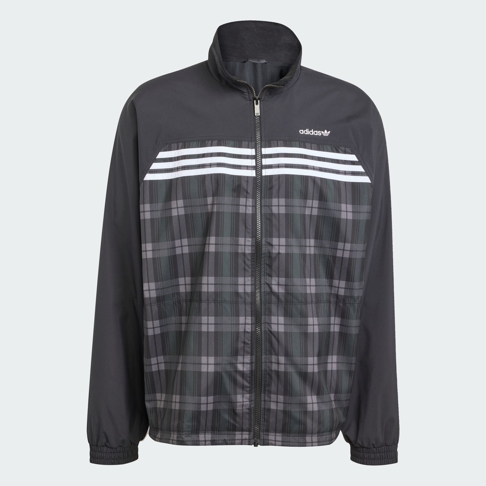 Tartan Loose Track Top