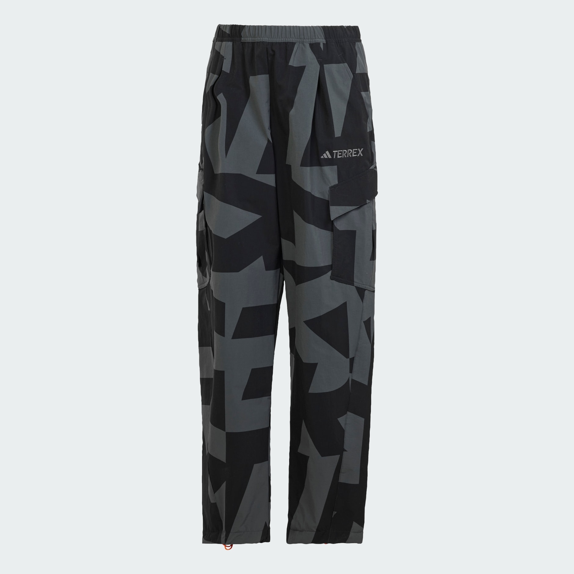 CLOTHING - Terrex Xploric Cargo Pants Printed - Black CLOTHING - Terrex Xploric Cargo Pants Printed - Black