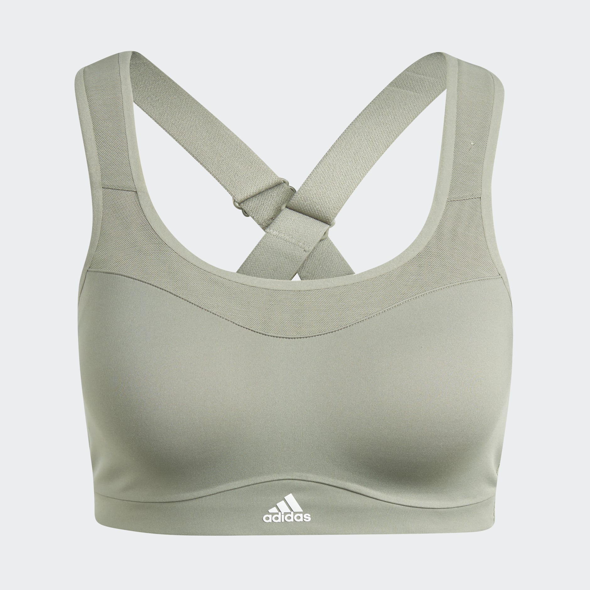 Women's Clothing - adidas TLRD Impact Training High-Support Bra - Green ...