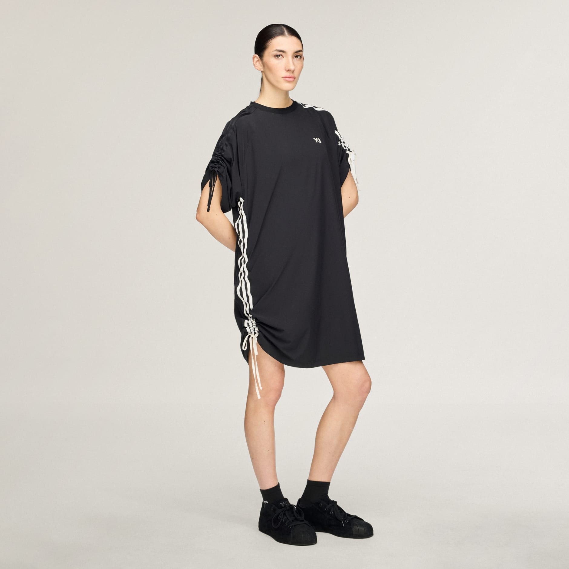 ROCHIE TRICOU Y-3 CINCH 3 STRIPES OVERSIZED