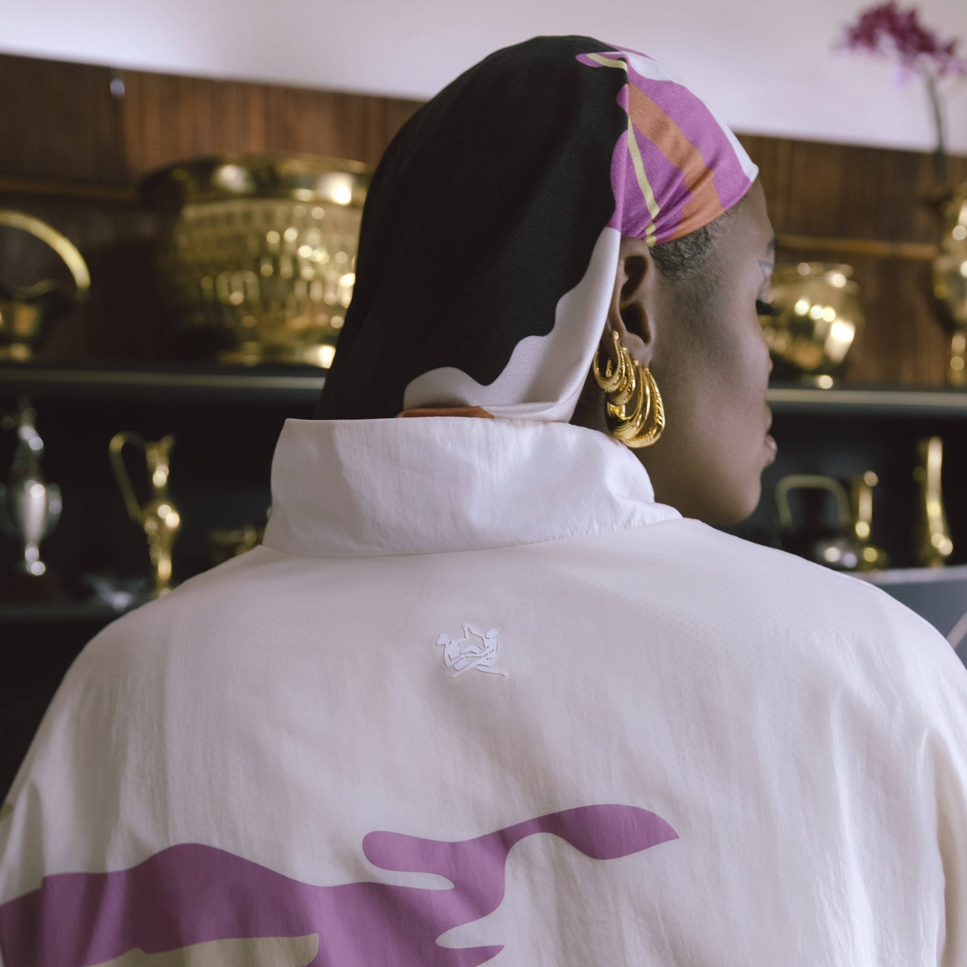 Thebe Magugu Track Top (Plus Size)