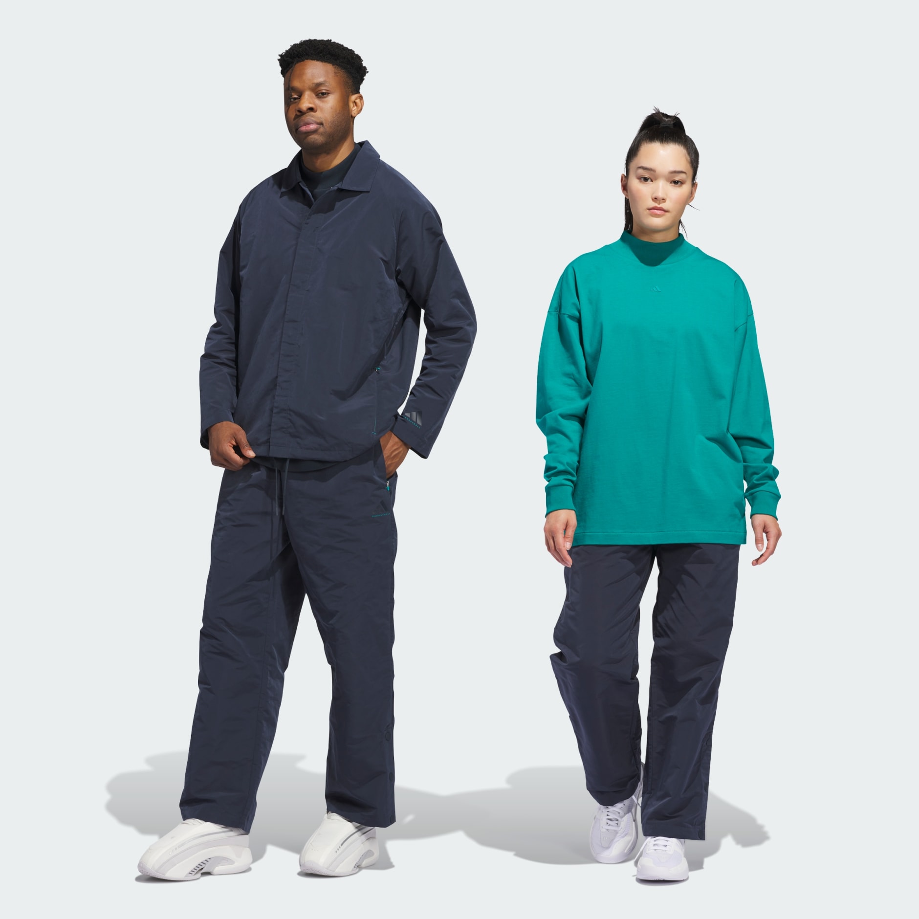 adidas Basketball Woven Snap Pants