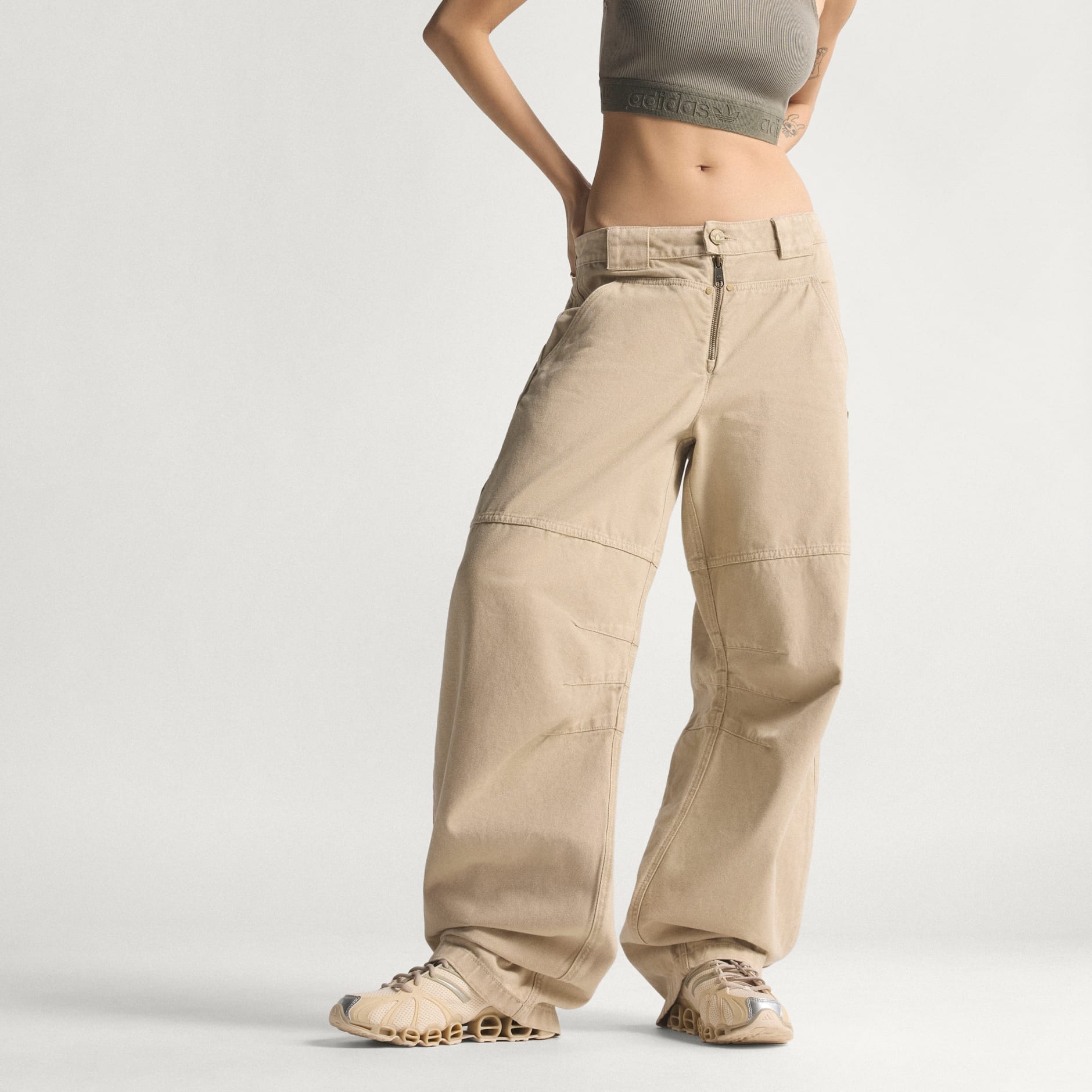 CANVAS LOOSE מכנסי