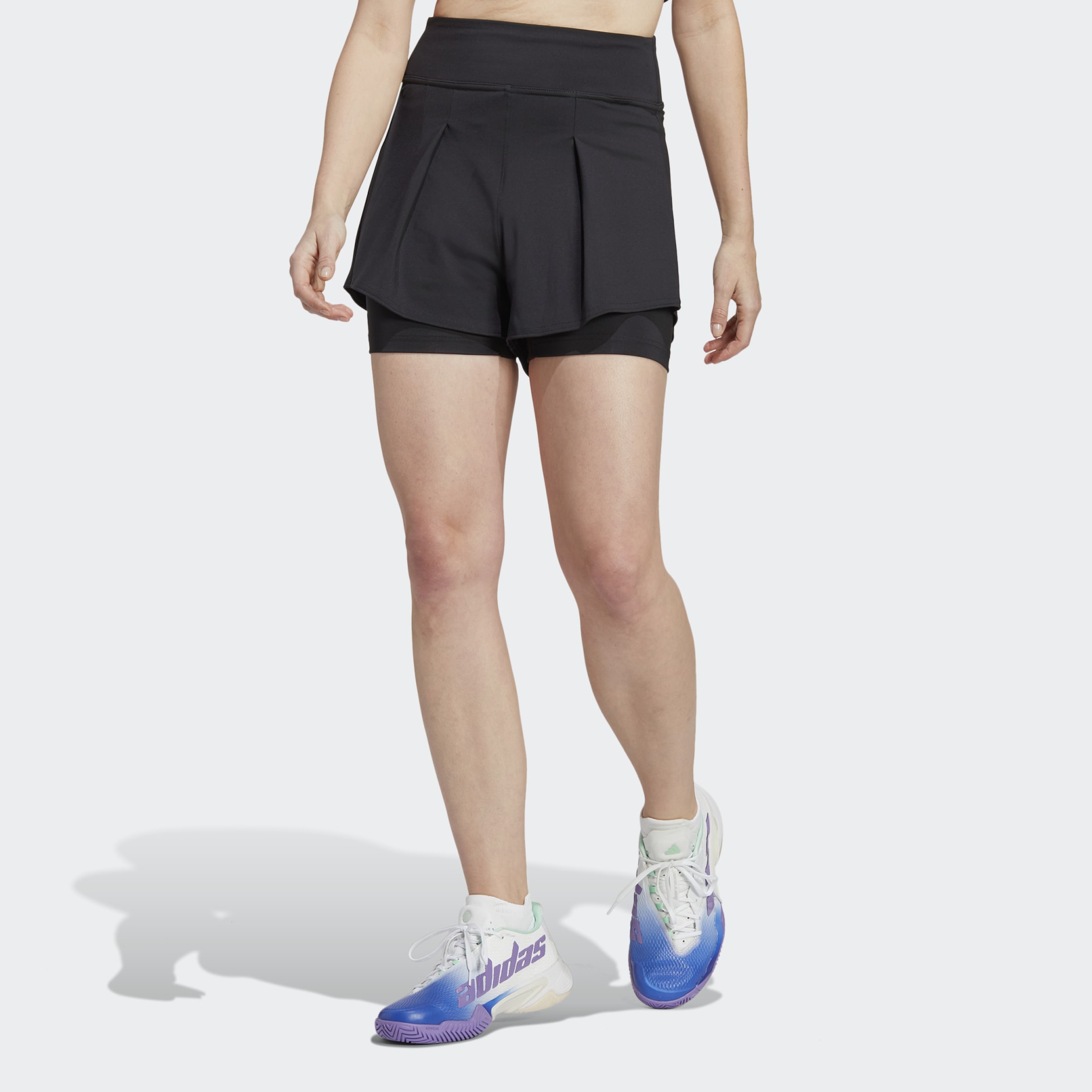 Clothing - Tennis Match Shorts - Black | adidas South Africa