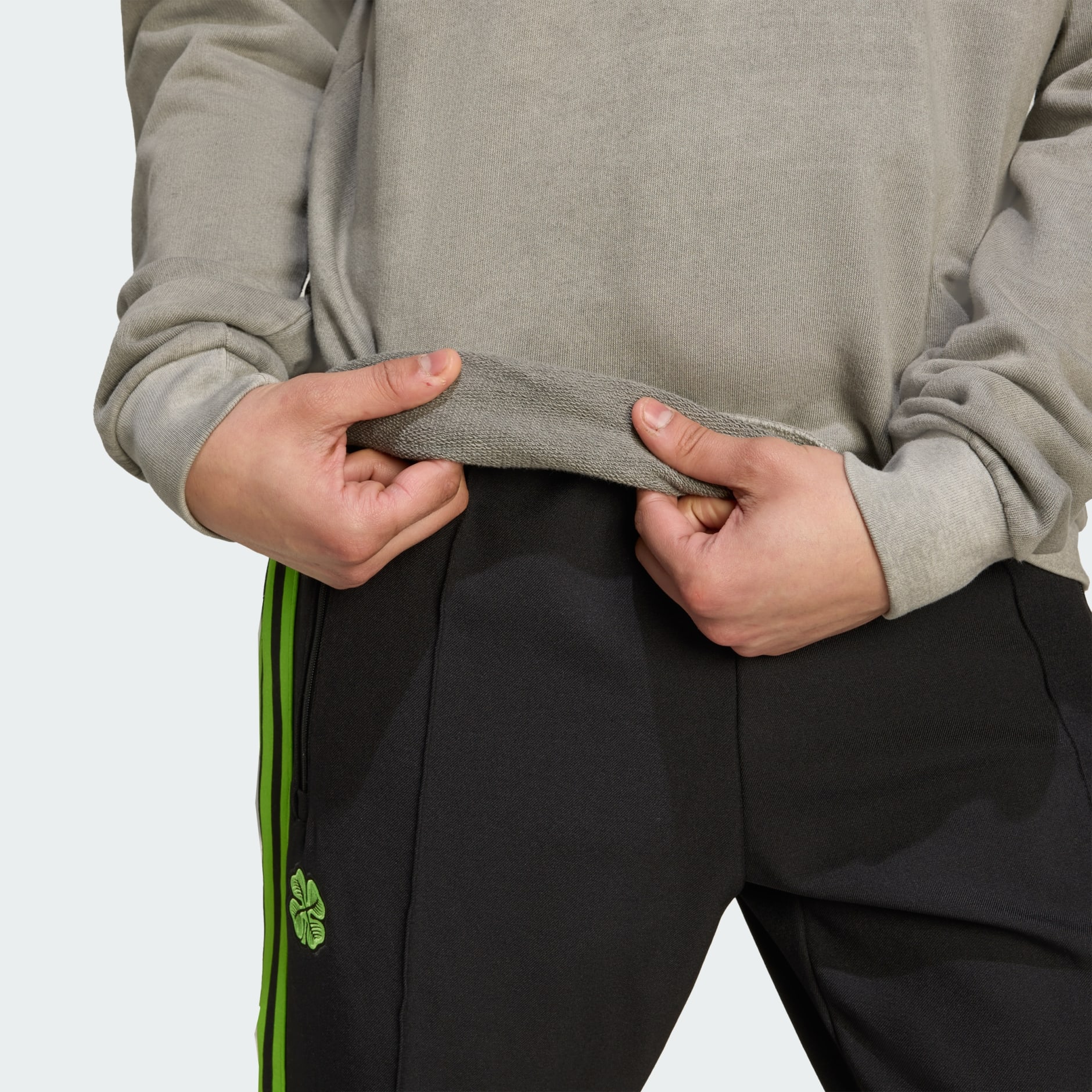 Majica s patentnim zatvaračem polovicom duljine Celtic FC Terrace Icons