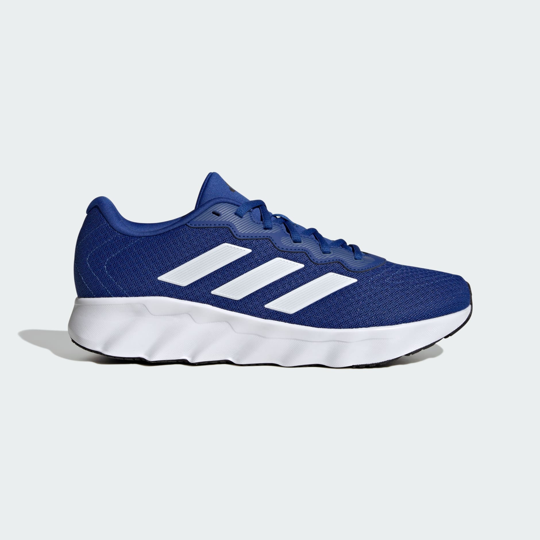 Adidas navy blue running shoes online