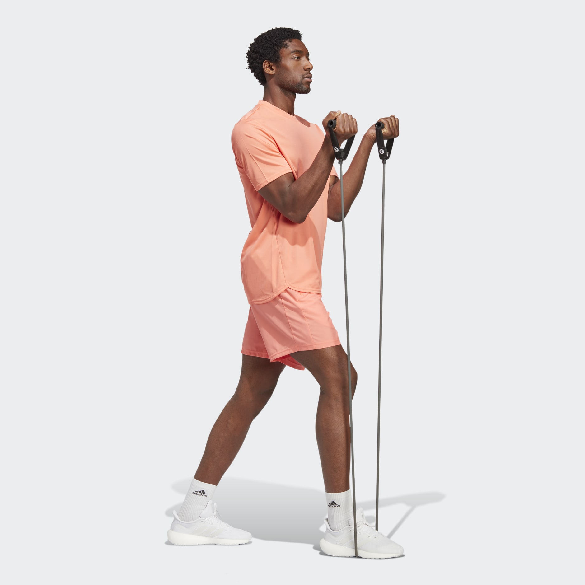 Clothing - AEROREADY Designed for Movement Tee - Orange | adidas South ...
