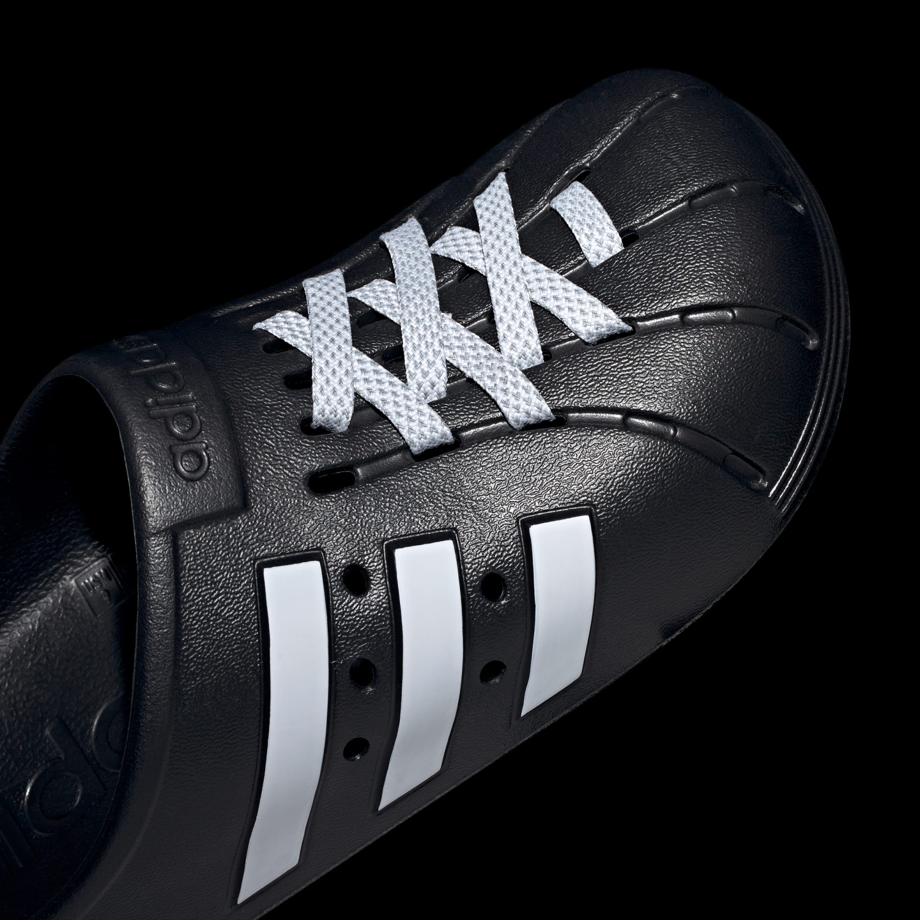 Adilette Clogs - Black | adidas Hong Kong