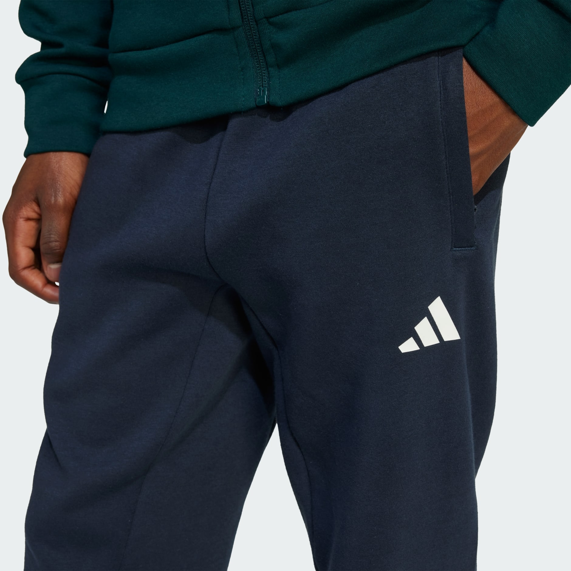 Pantaloni p&acirc;nă la gleznă cu 3 dungi Future Icons, pentru copii