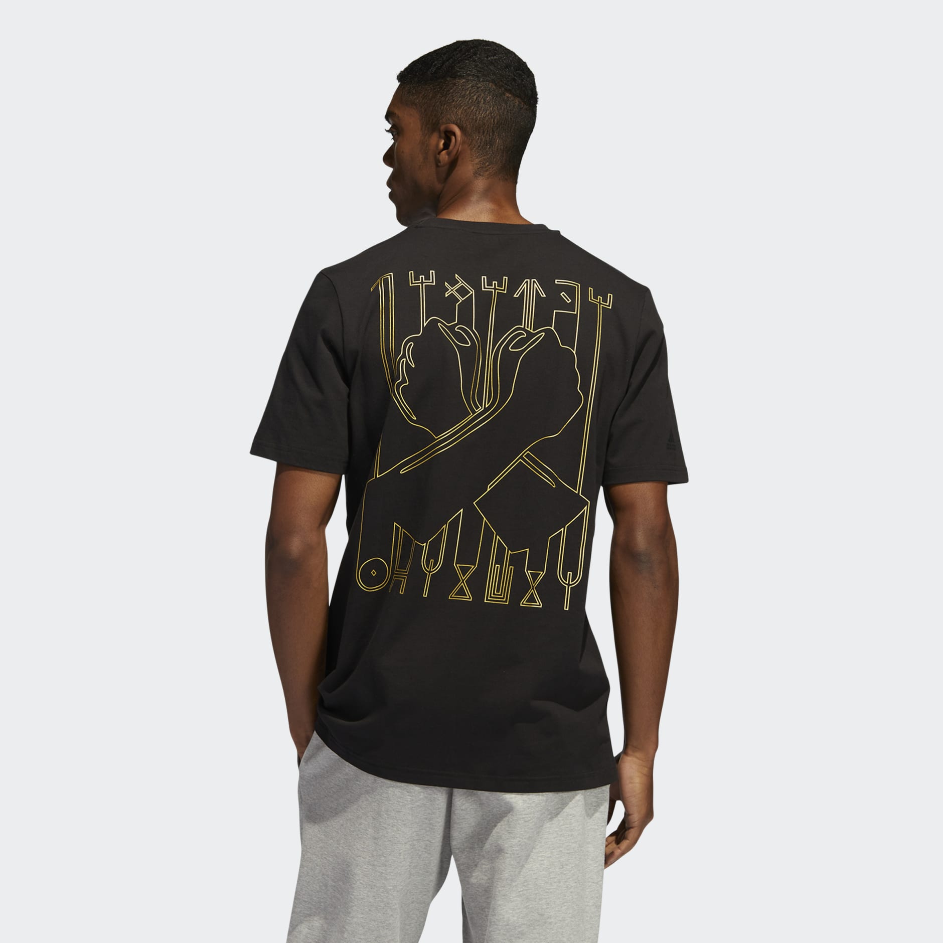 Camiseta Pantera Negra Estampada