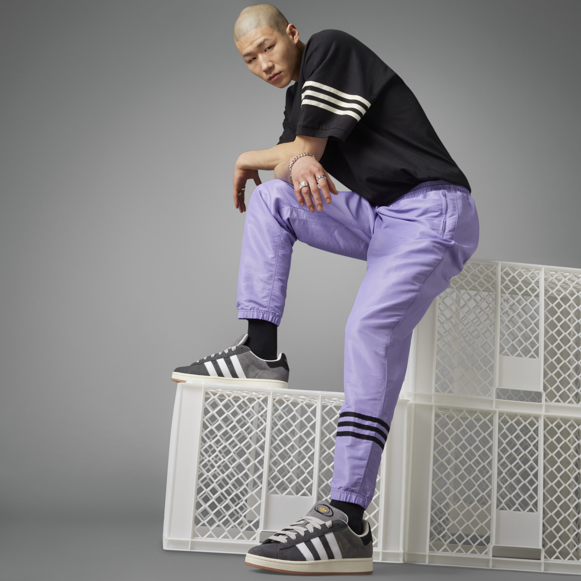 Adidas superstar pants mens sale