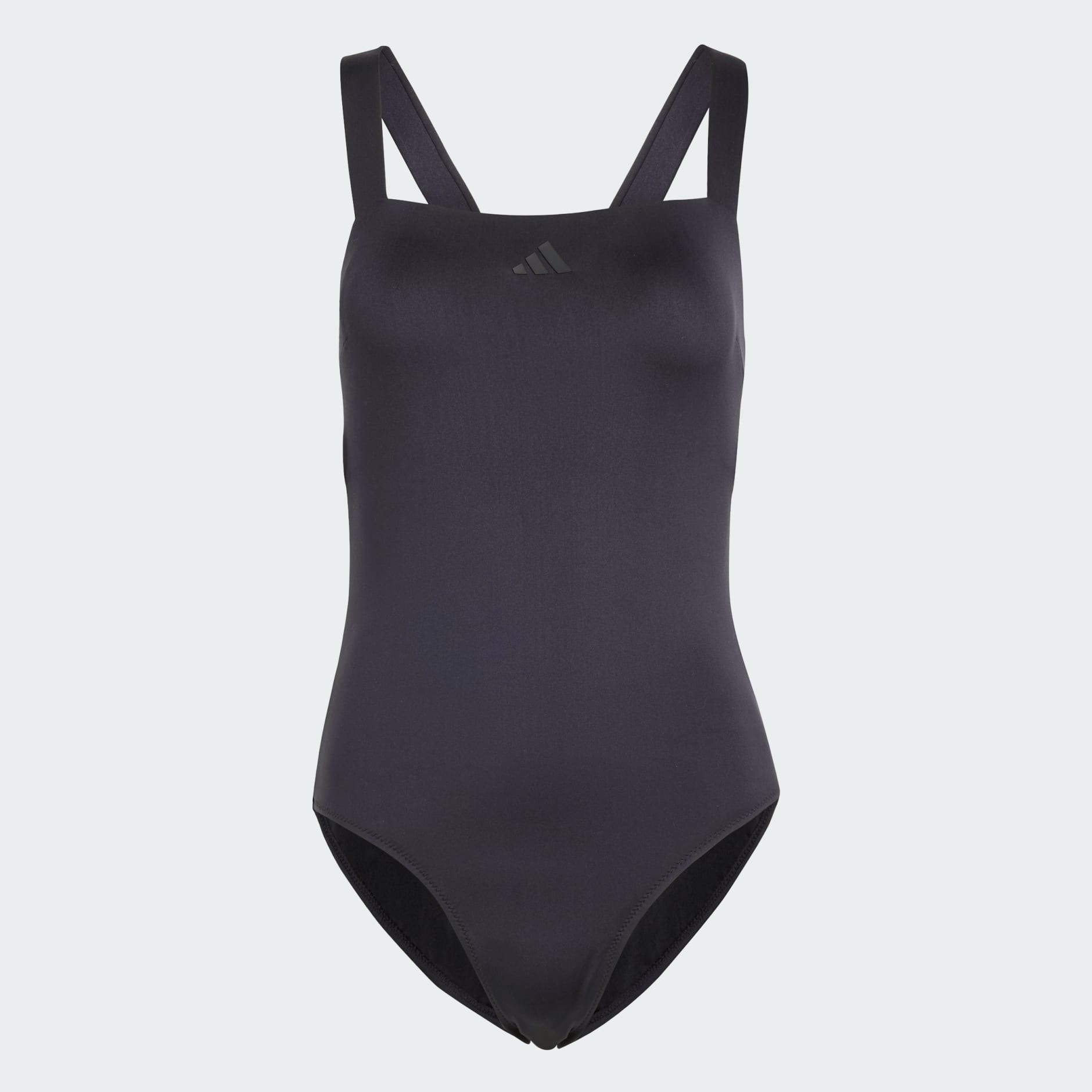 ADIDAS SWIM ICONISEA RIBBED PADDED薄型ストラップ水着 JM8185 adidas Iconisea Ribbed Padded Thin Straps Swimsuit - Black