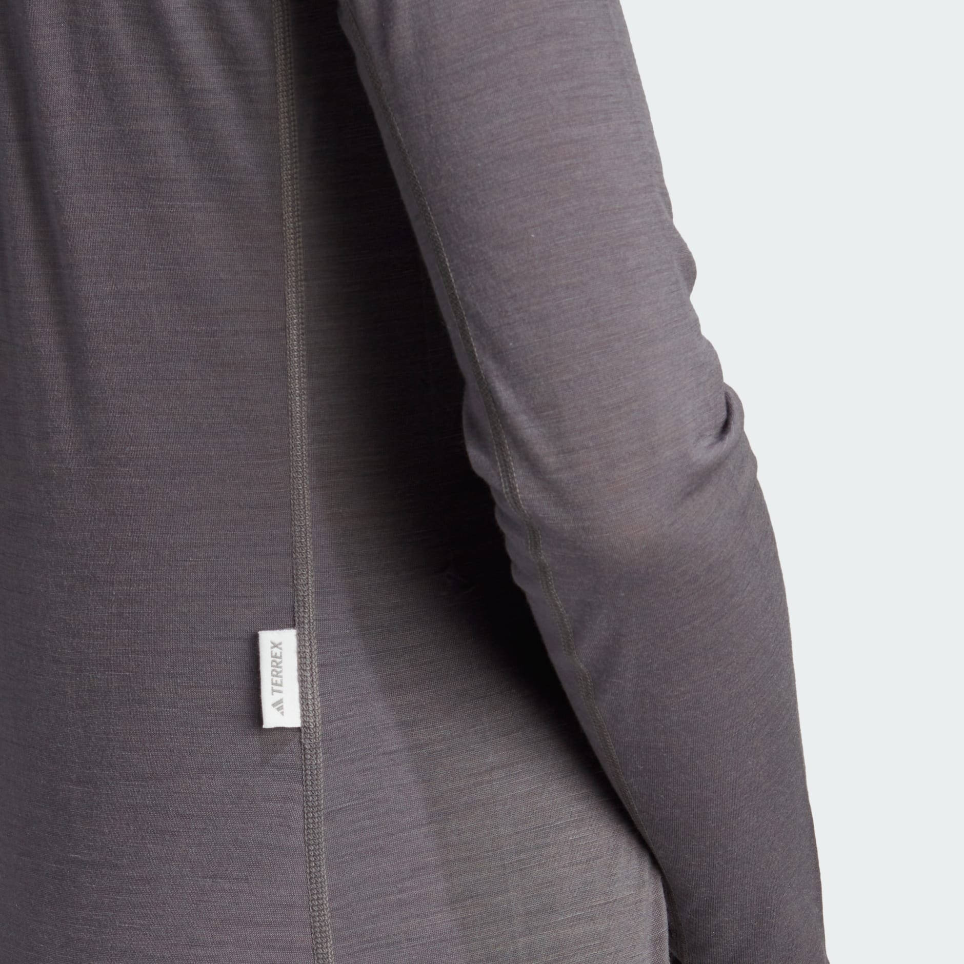 adidas Terrex Xperior Merino 150 Baselayer Long Sleeve Tee - Grey