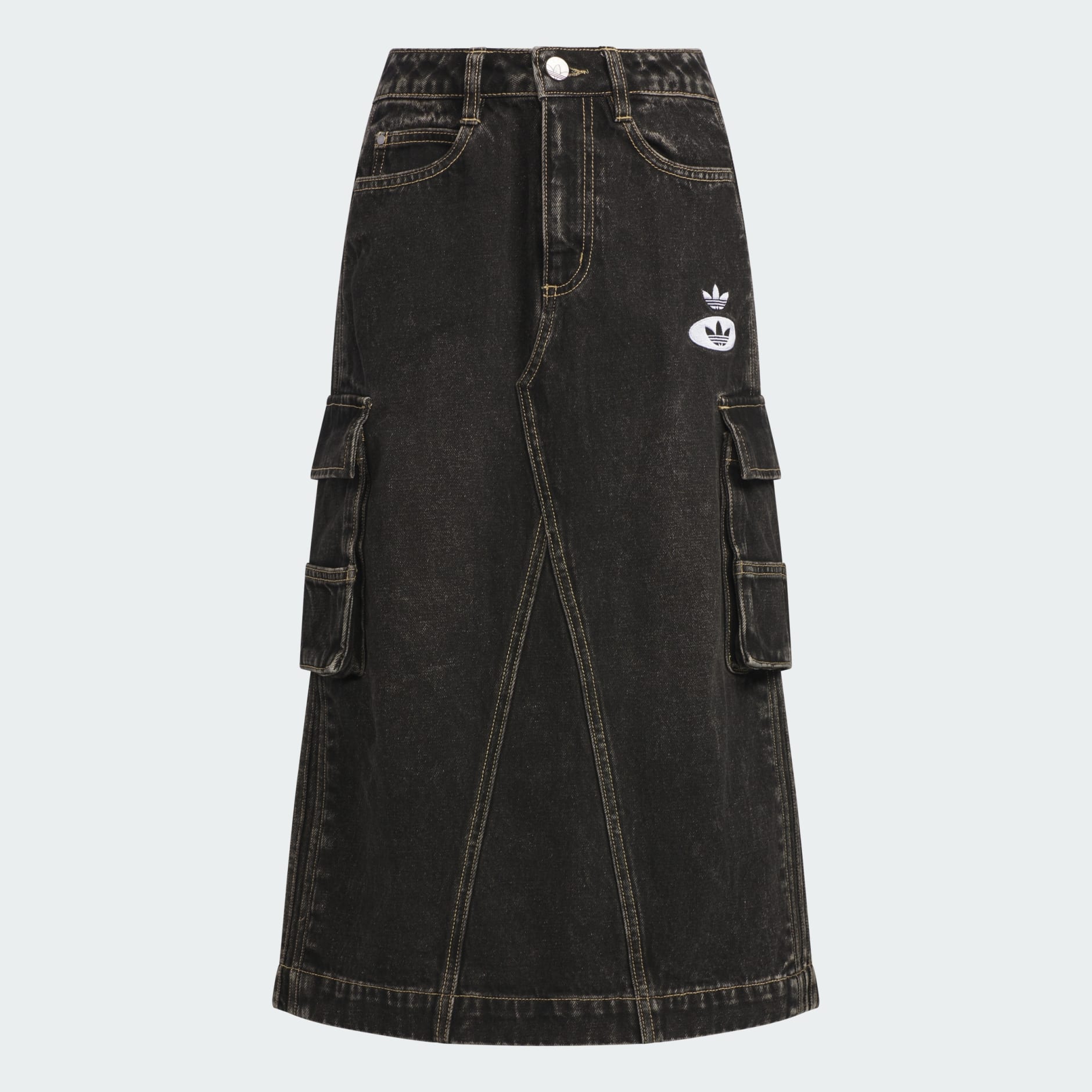 ワンピース *Adidas*adidas*Adidas* Racing V-day denim skirt JX6864 Racing V-Day Denim Skirt - Black | adidas Hong Kong
