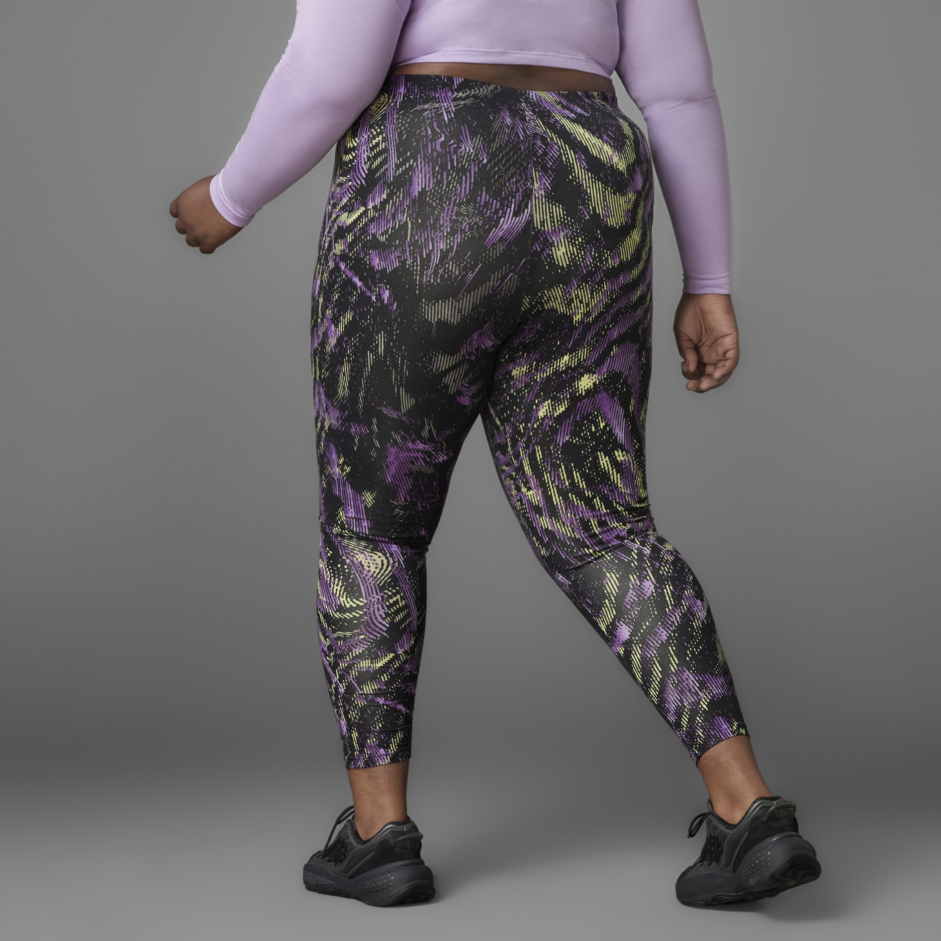 Future Icons Hyperpulse Printed Leggings (Plus Size)