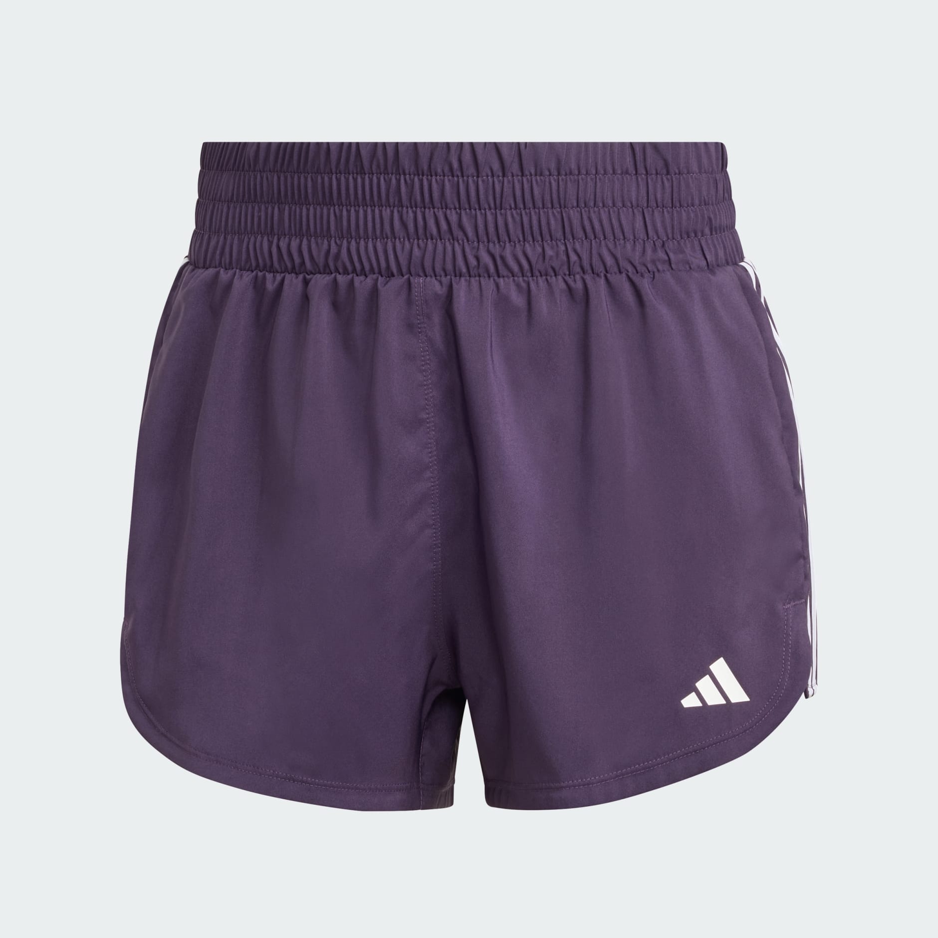Pacer Training 3-Stripes Woven High-Rise Shorts