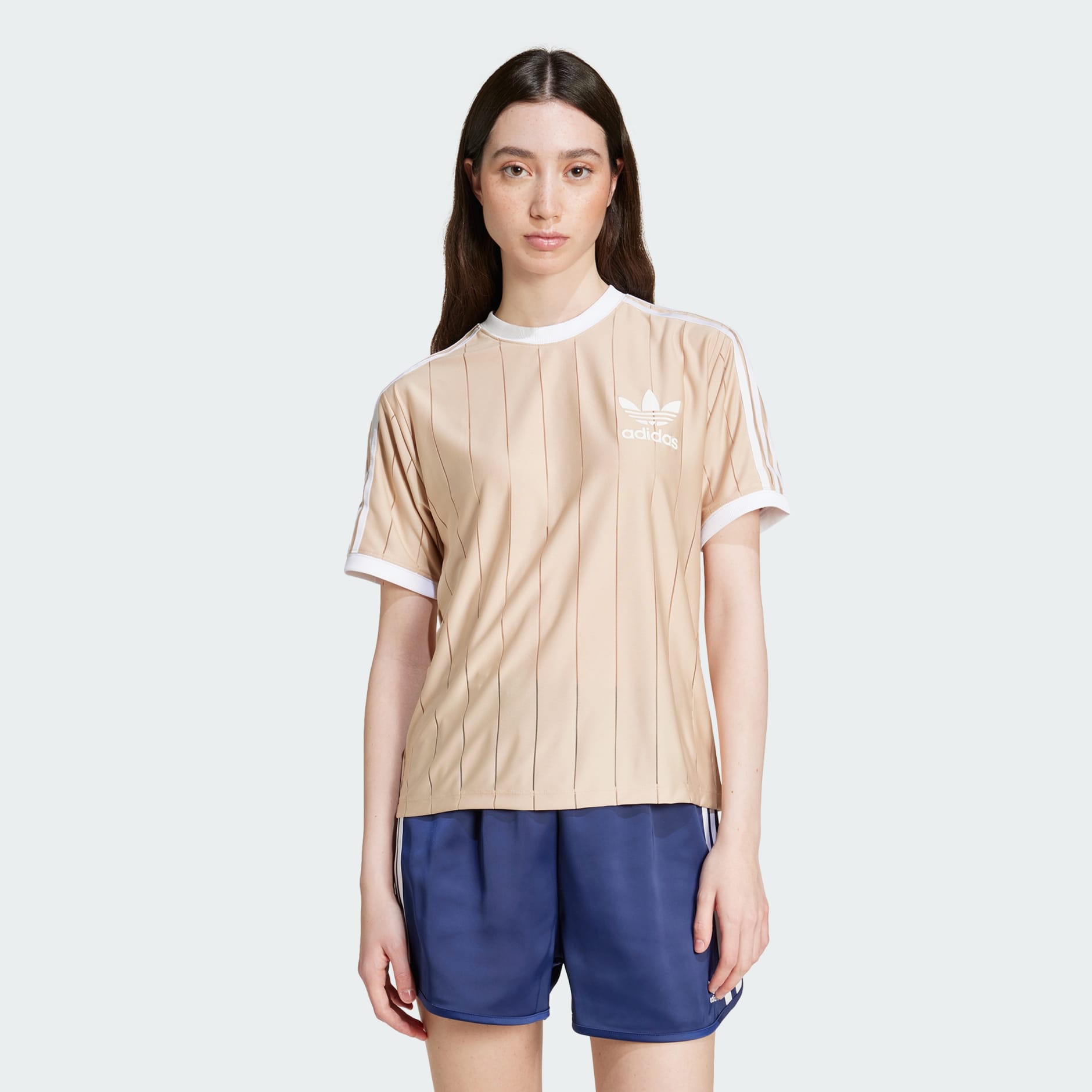 Adidas pinstripe shirt online