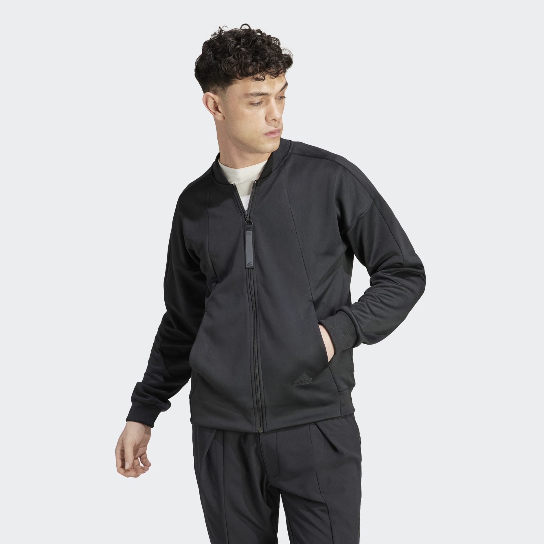 Men's Clothing - City Escape AEROREADY Warming Track Top - Black ...